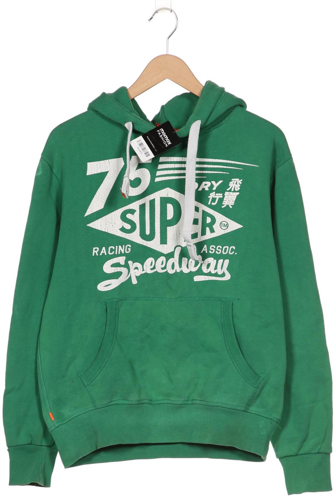 

Superdry Herren Kapuzenpullover, grün, Gr. 52