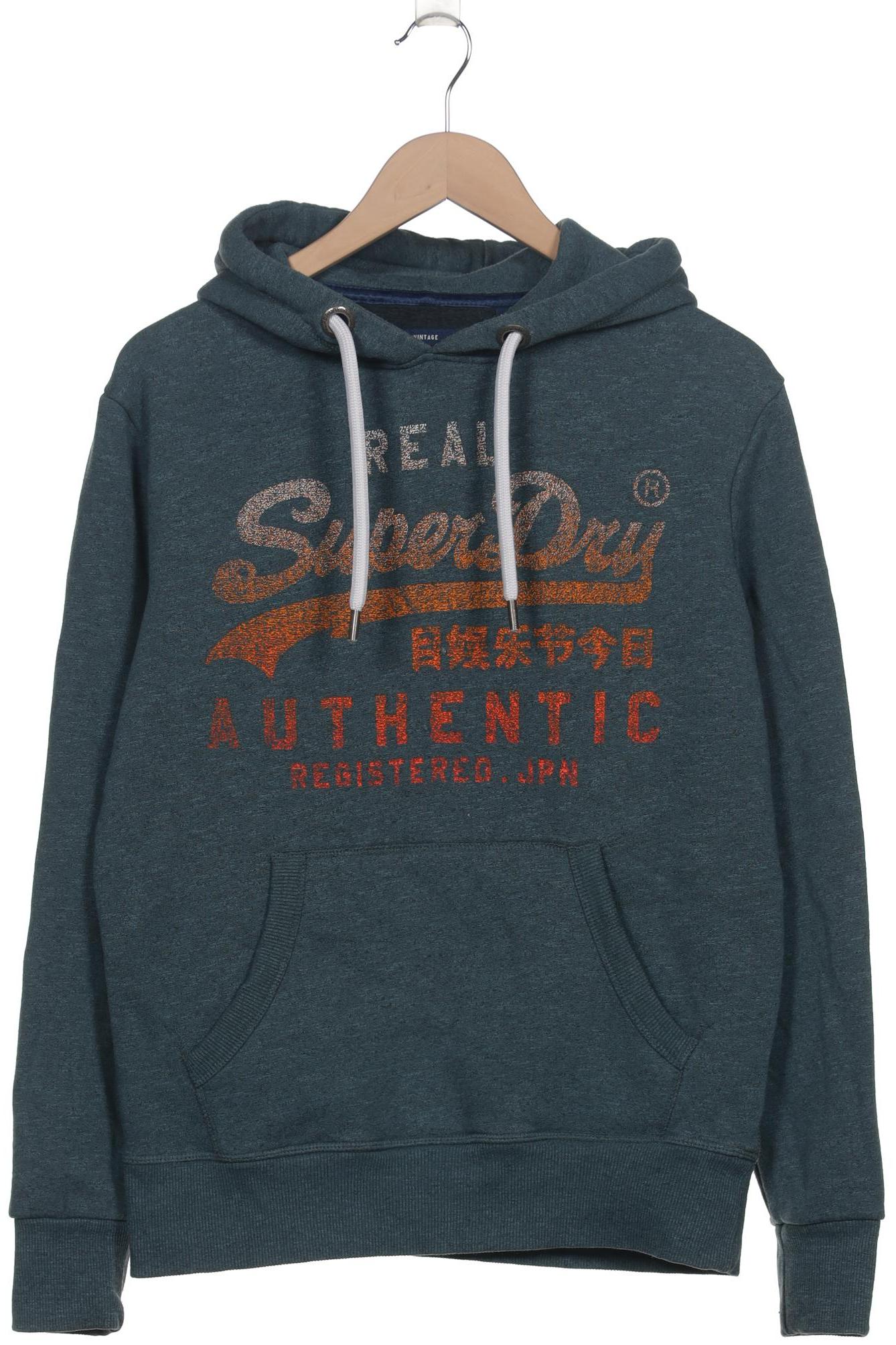 

Superdry Herren Kapuzenpullover, türkis, Gr. 46