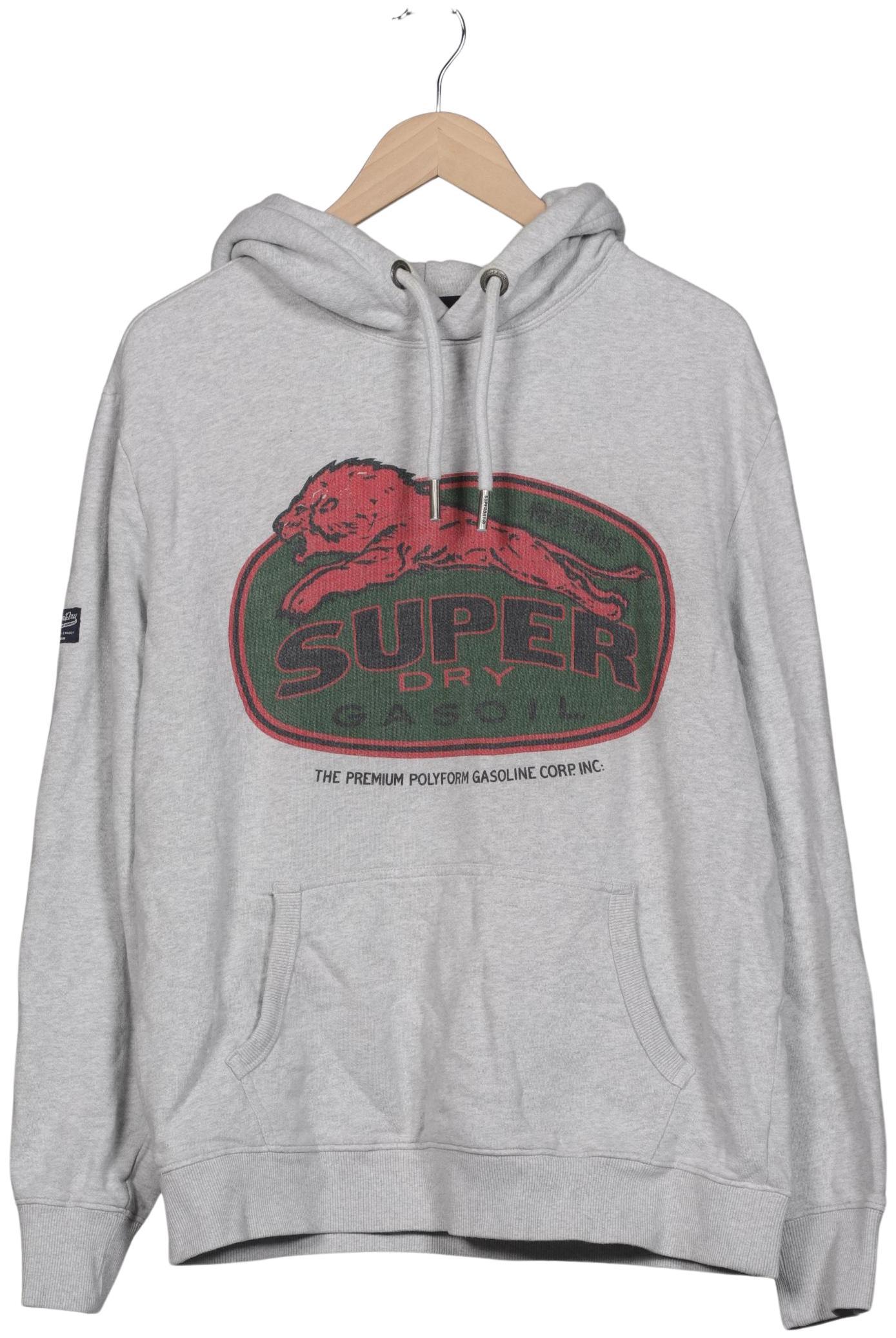 

Superdry Herren Kapuzenpullover, grau, Gr. 54