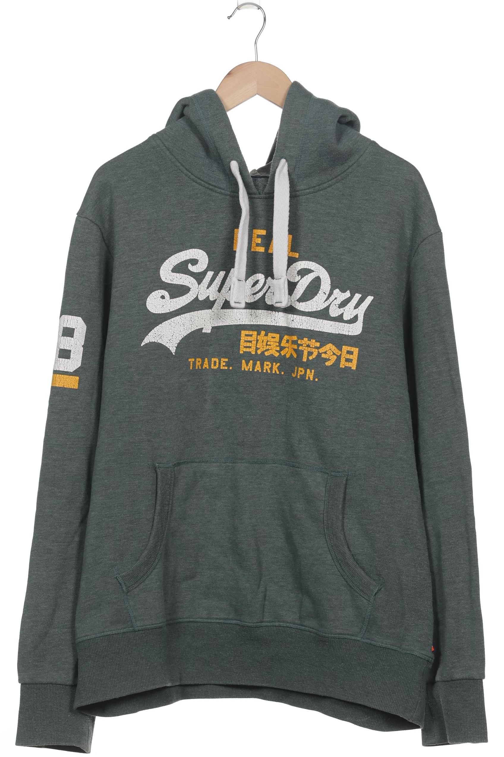 

Superdry Herren Kapuzenpullover, grün, Gr. 58