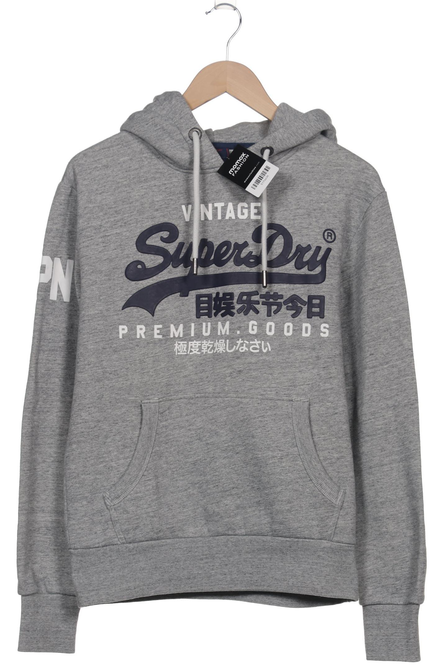 

Superdry Herren Kapuzenpullover, grau, Gr. 46