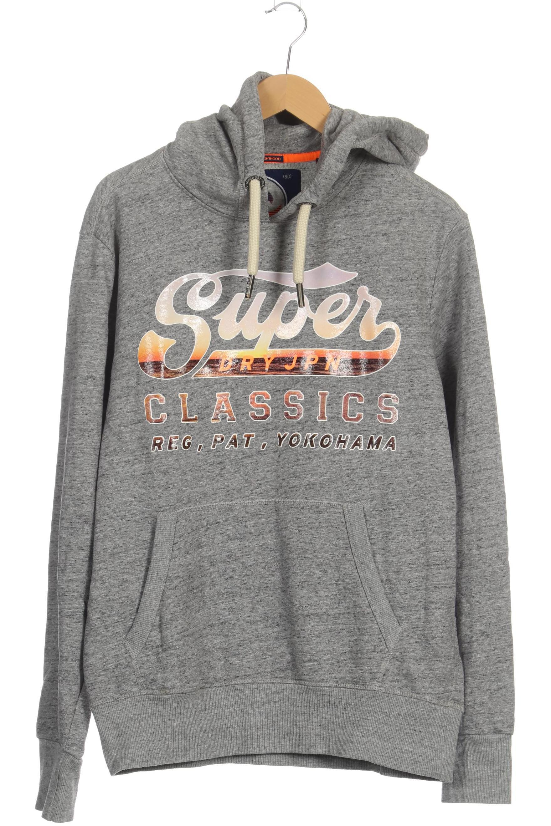 

Superdry Herren Kapuzenpullover, grau, Gr.