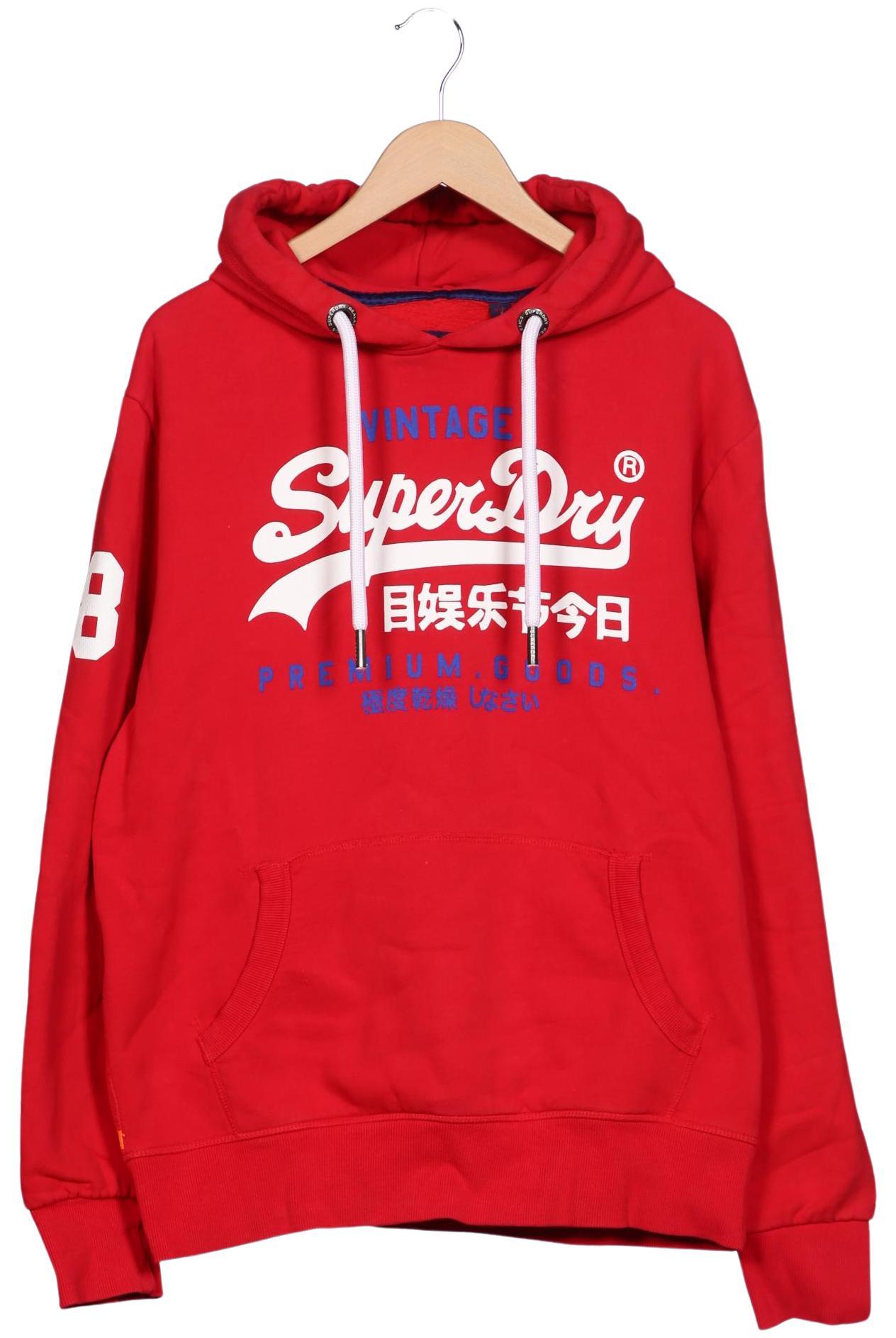 

Superdry Herren Kapuzenpullover, rot, Gr. 56