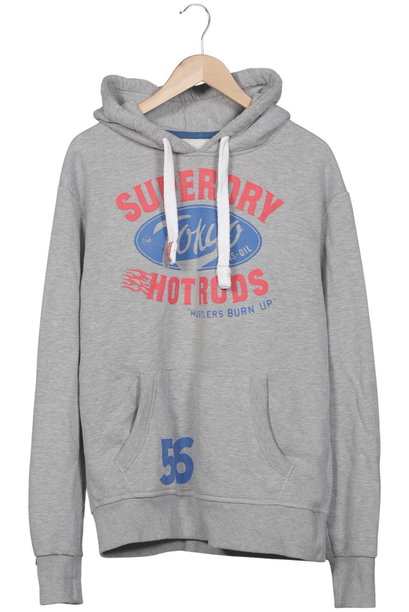 

Superdry Herren Kapuzenpullover, grau, Gr. 56