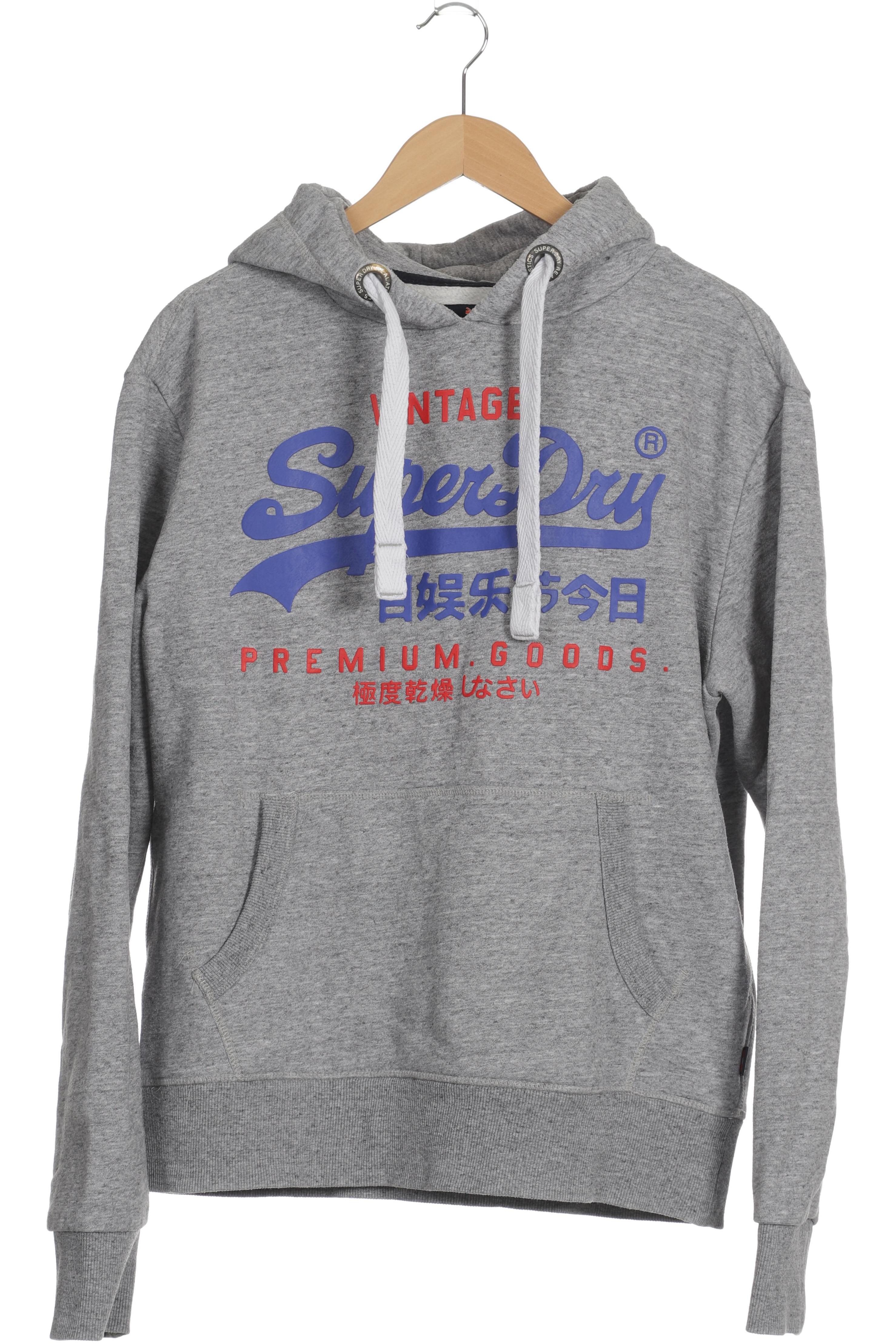 

Superdry Herren Kapuzenpullover, grau, Gr.