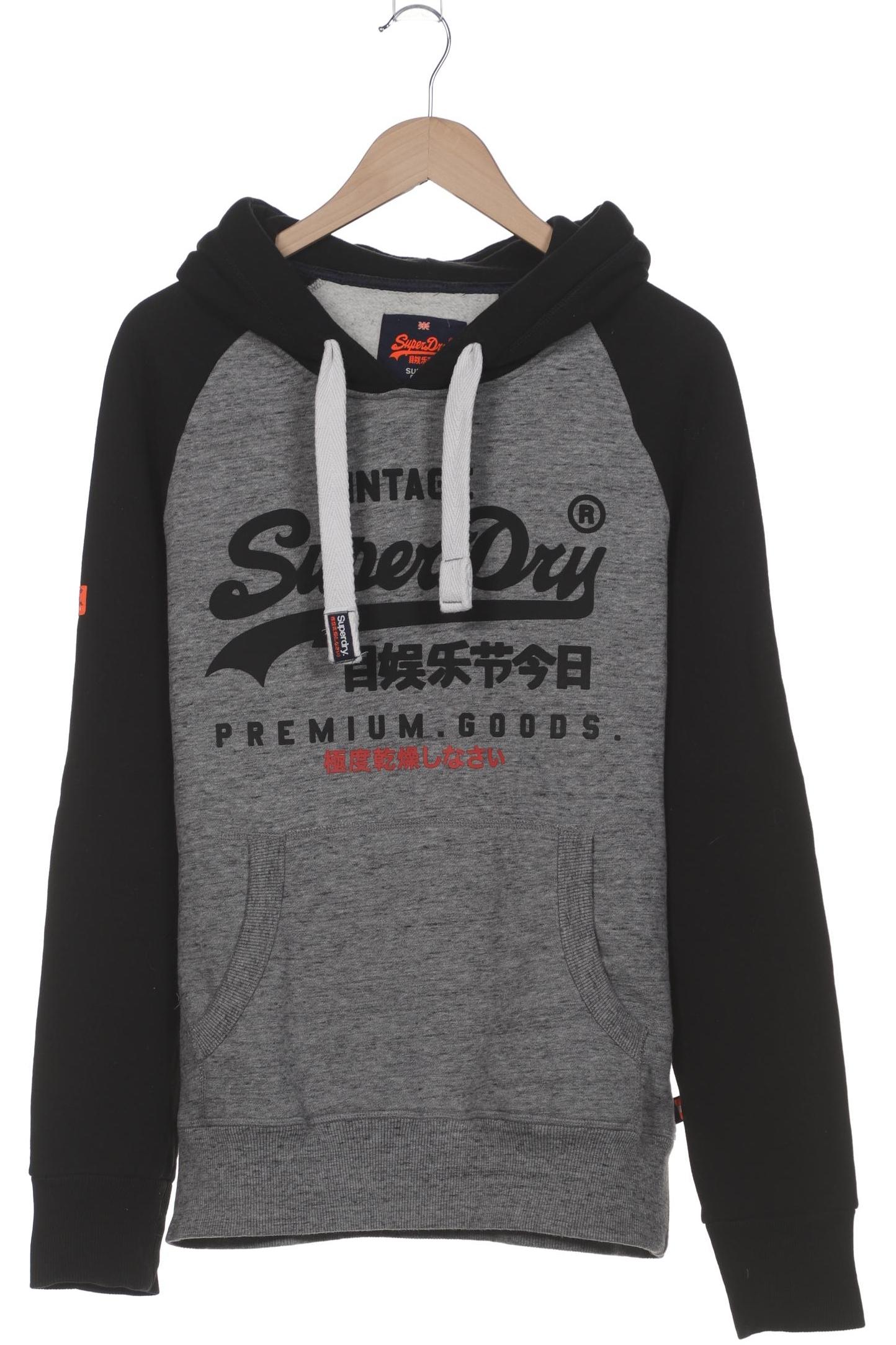 

Superdry Herren Kapuzenpullover, grau, Gr. 52