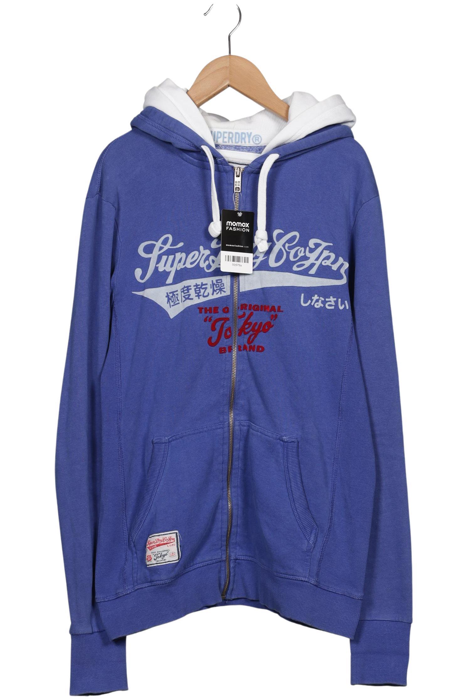 

Superdry Herren Kapuzenpullover, blau, Gr. 46