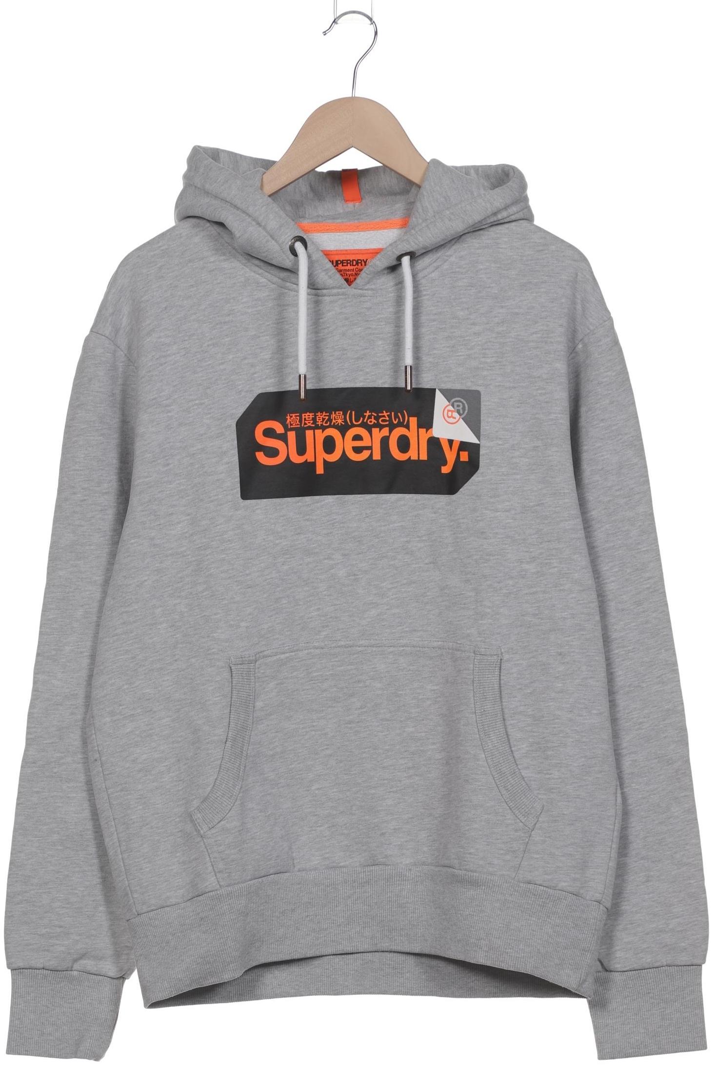 

Superdry Herren Kapuzenpullover, grau, Gr. 56