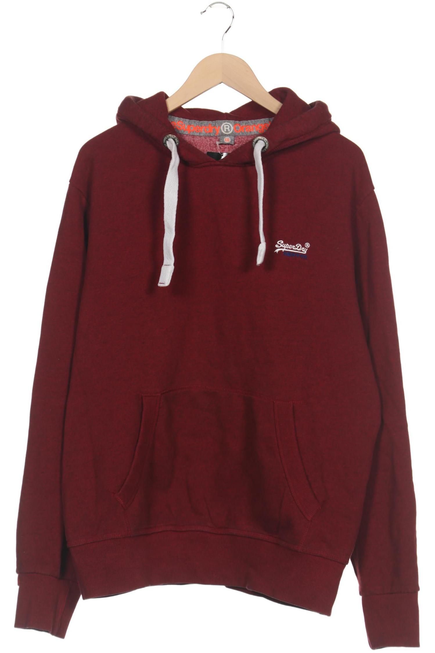

Superdry Herren Kapuzenpullover, bordeaux, Gr. 56