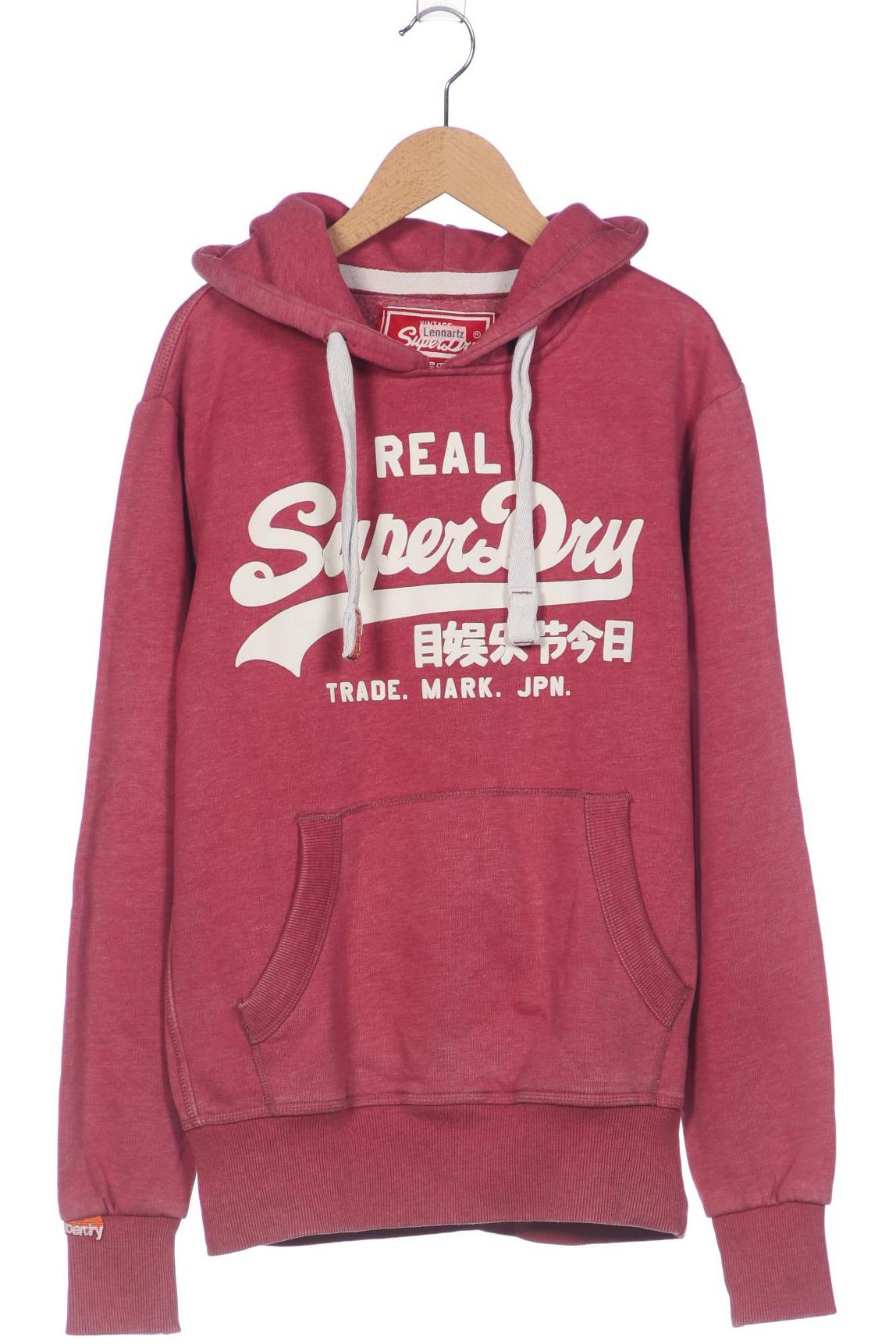 

Superdry Herren Kapuzenpullover, pink, Gr. 46