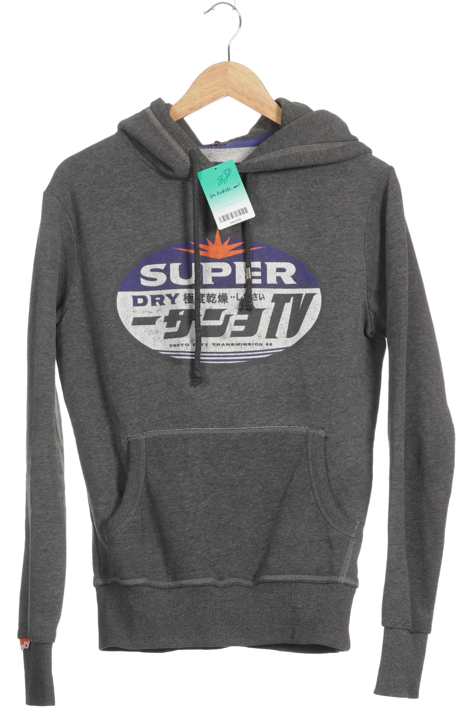 

Superdry Herren Kapuzenpullover, grau, Gr.