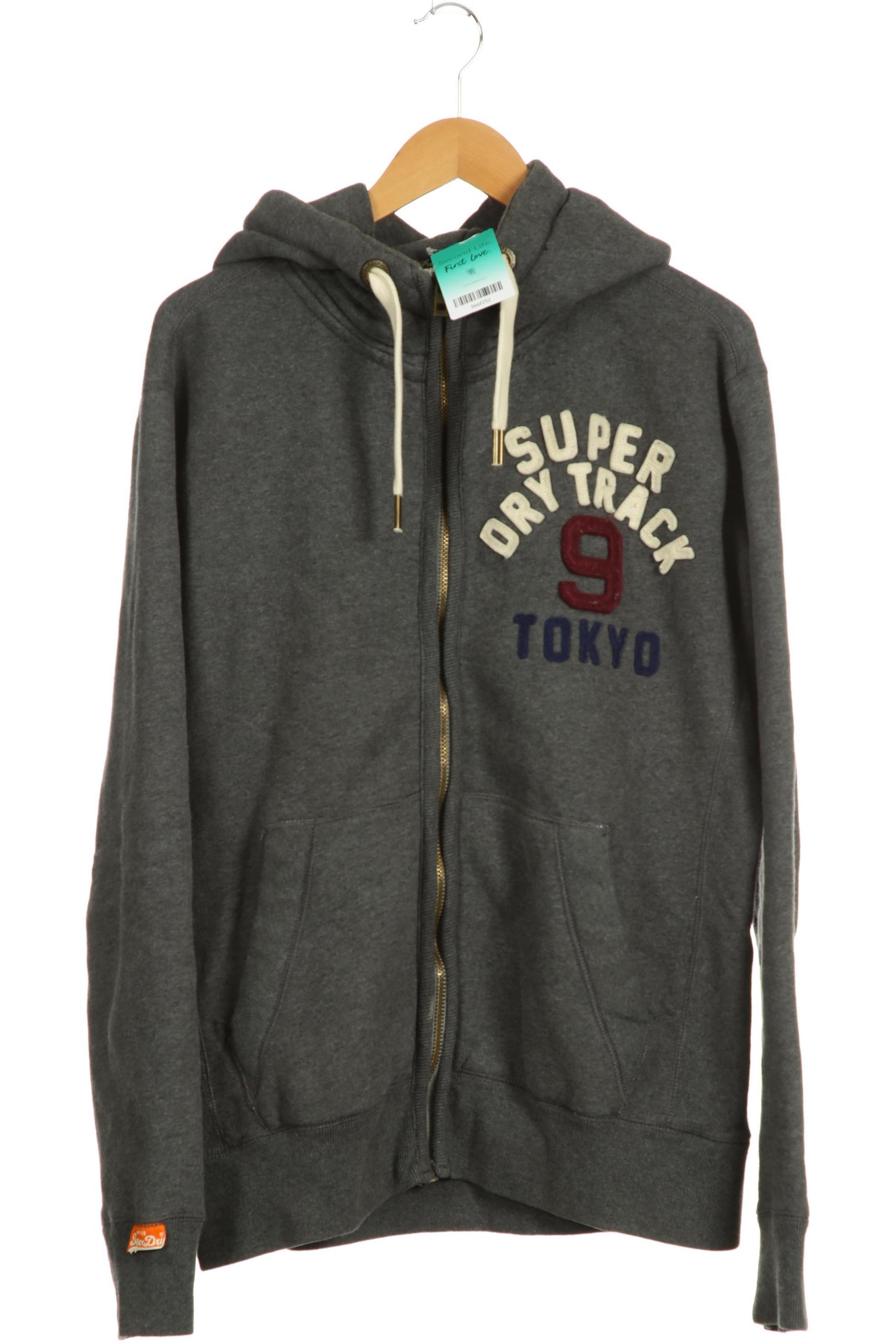 

Superdry Herren Kapuzenpullover, grau, Gr.