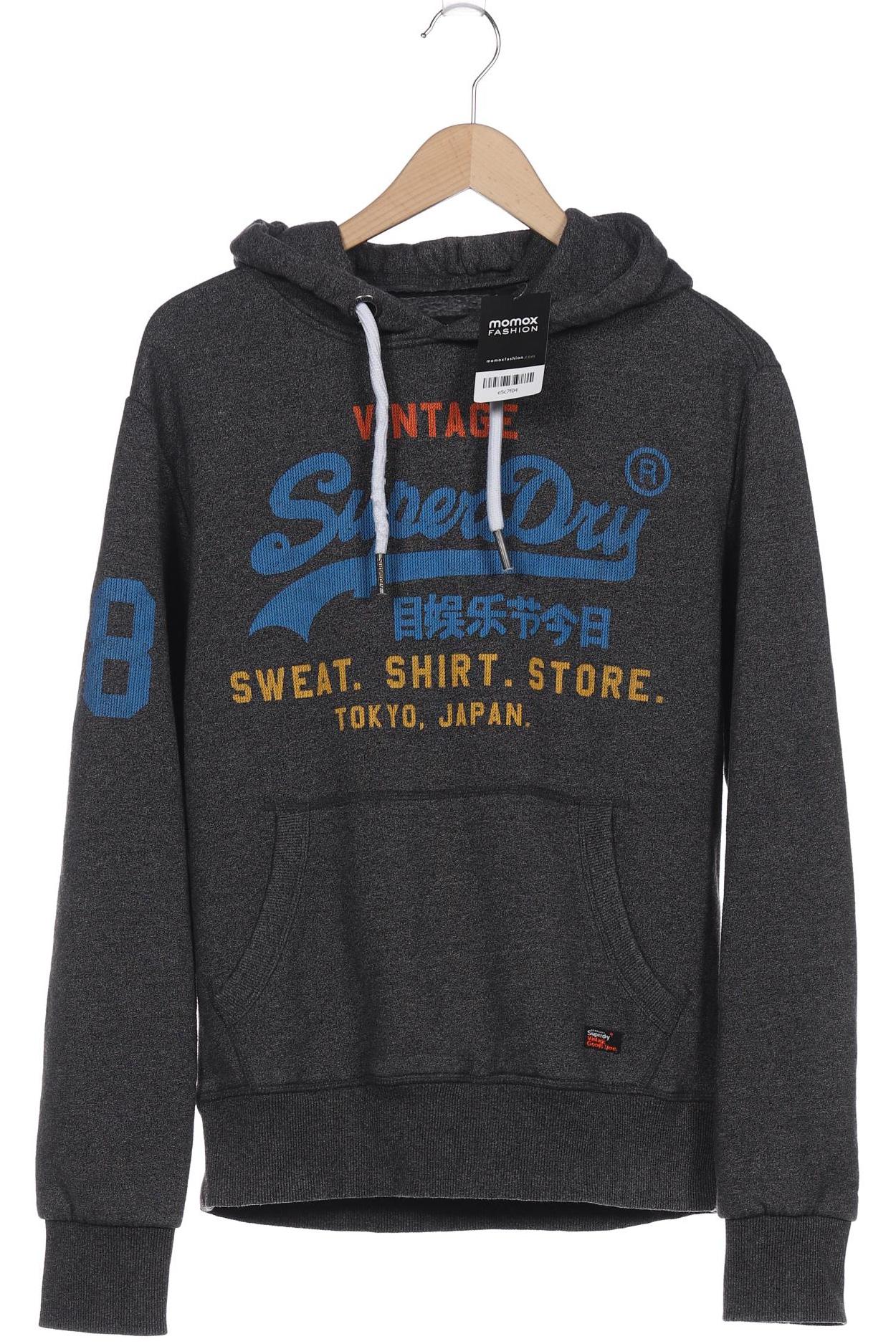 

Superdry Herren Kapuzenpullover, grau, Gr. 48