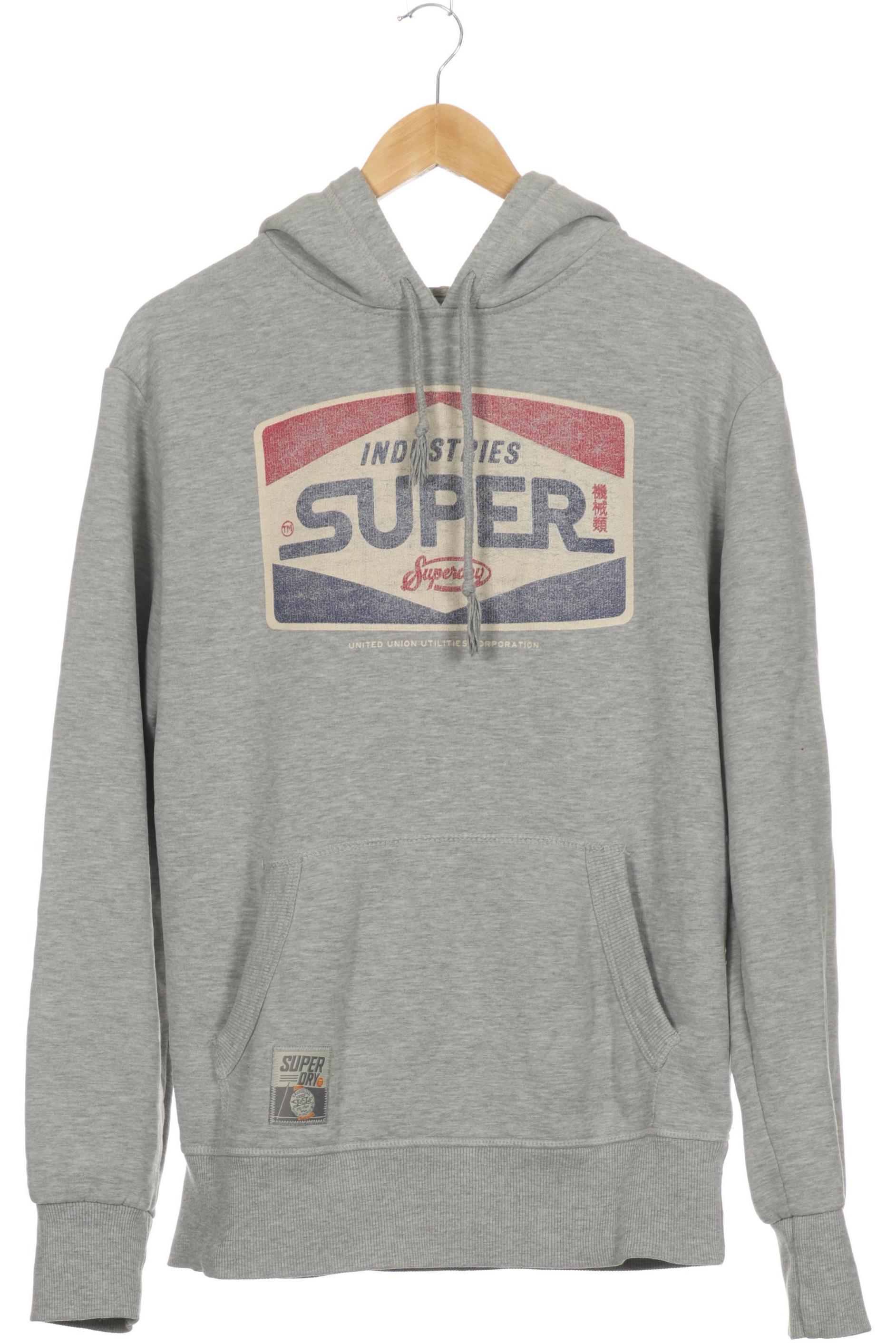 

Superdry Herren Kapuzenpullover, grau, Gr.