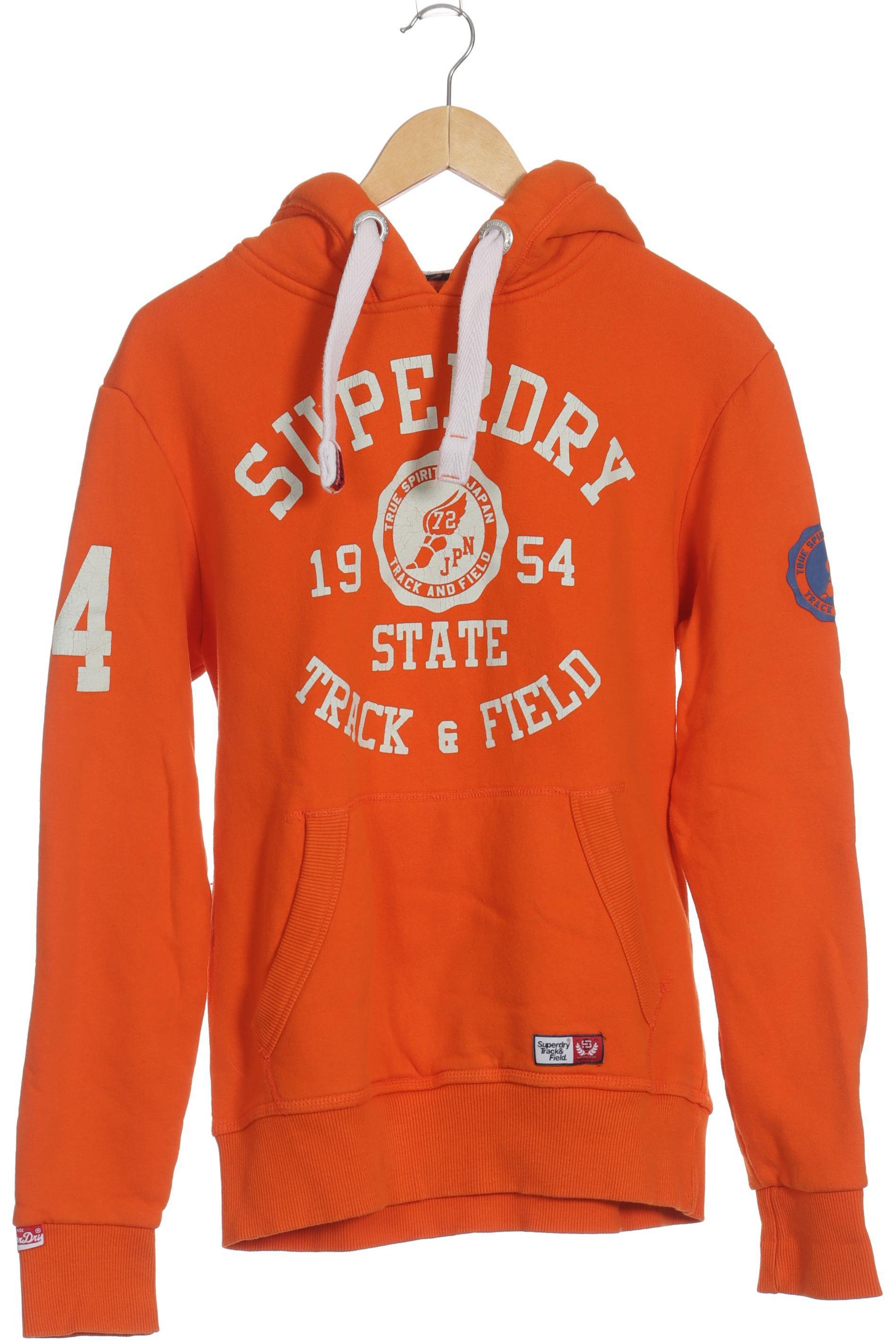 

Superdry Herren Kapuzenpullover, orange, Gr.