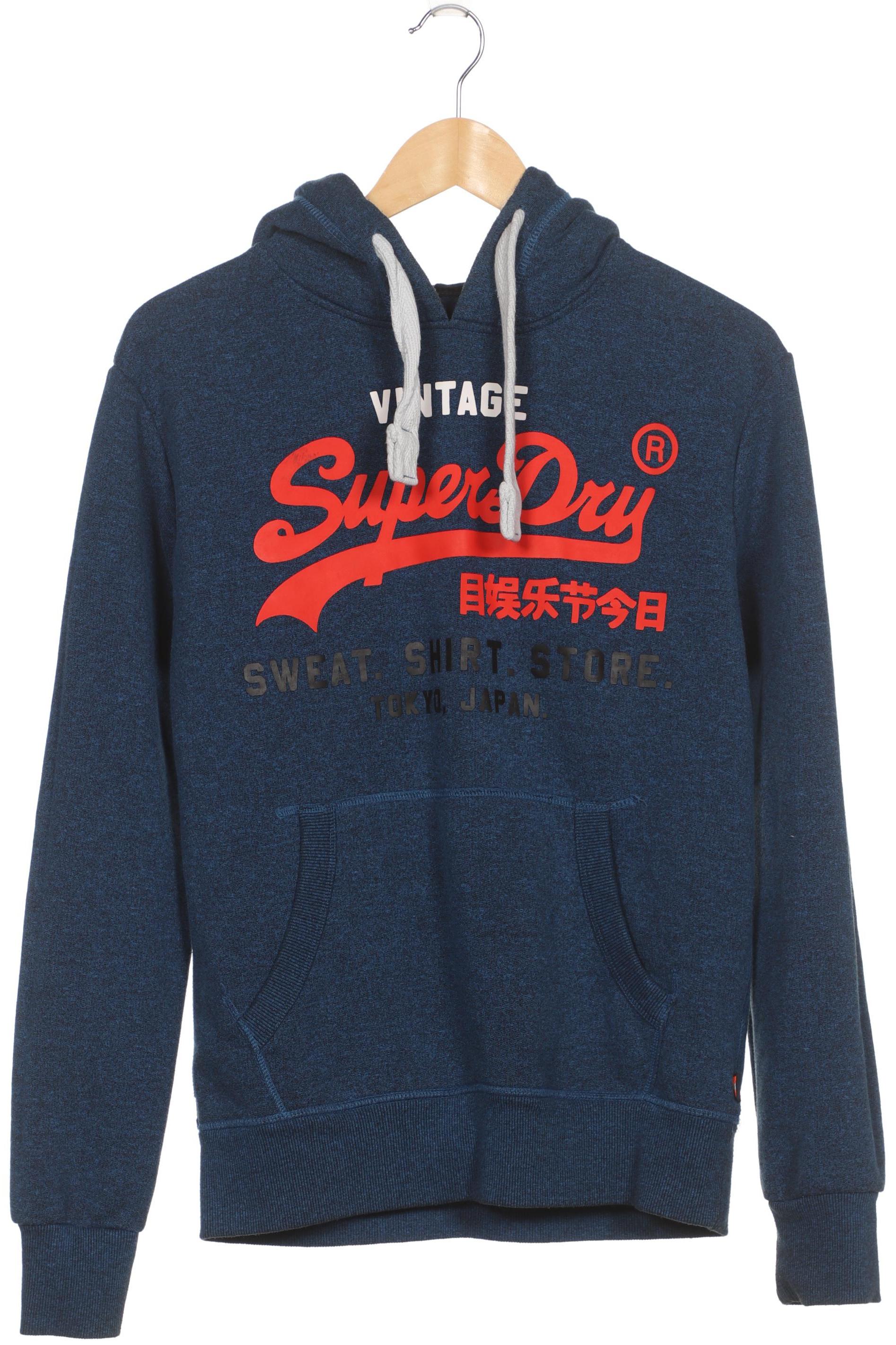 

Superdry Herren Kapuzenpullover, blau, Gr. 48