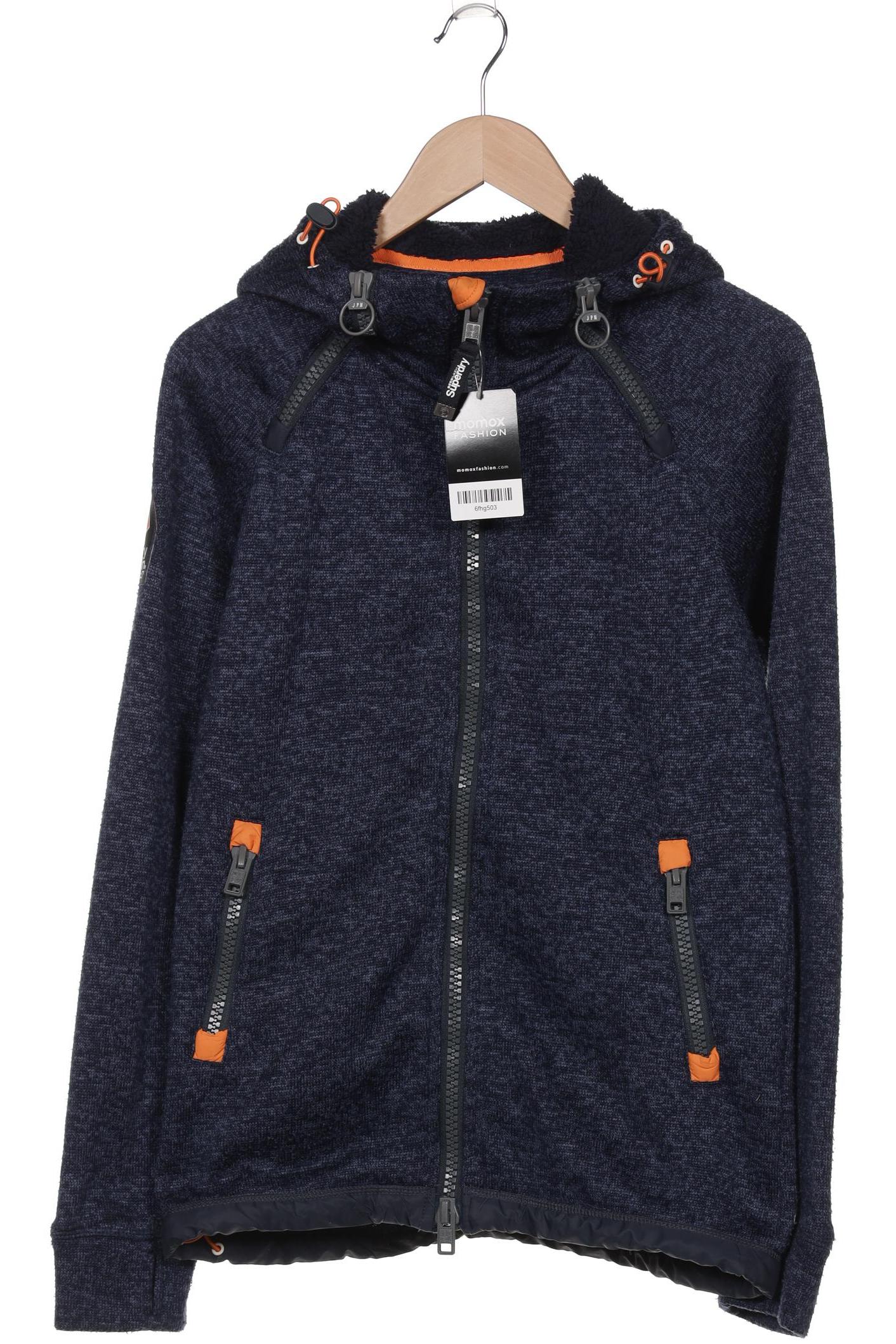 

Superdry Herren Kapuzenpullover, marineblau, Gr. 46