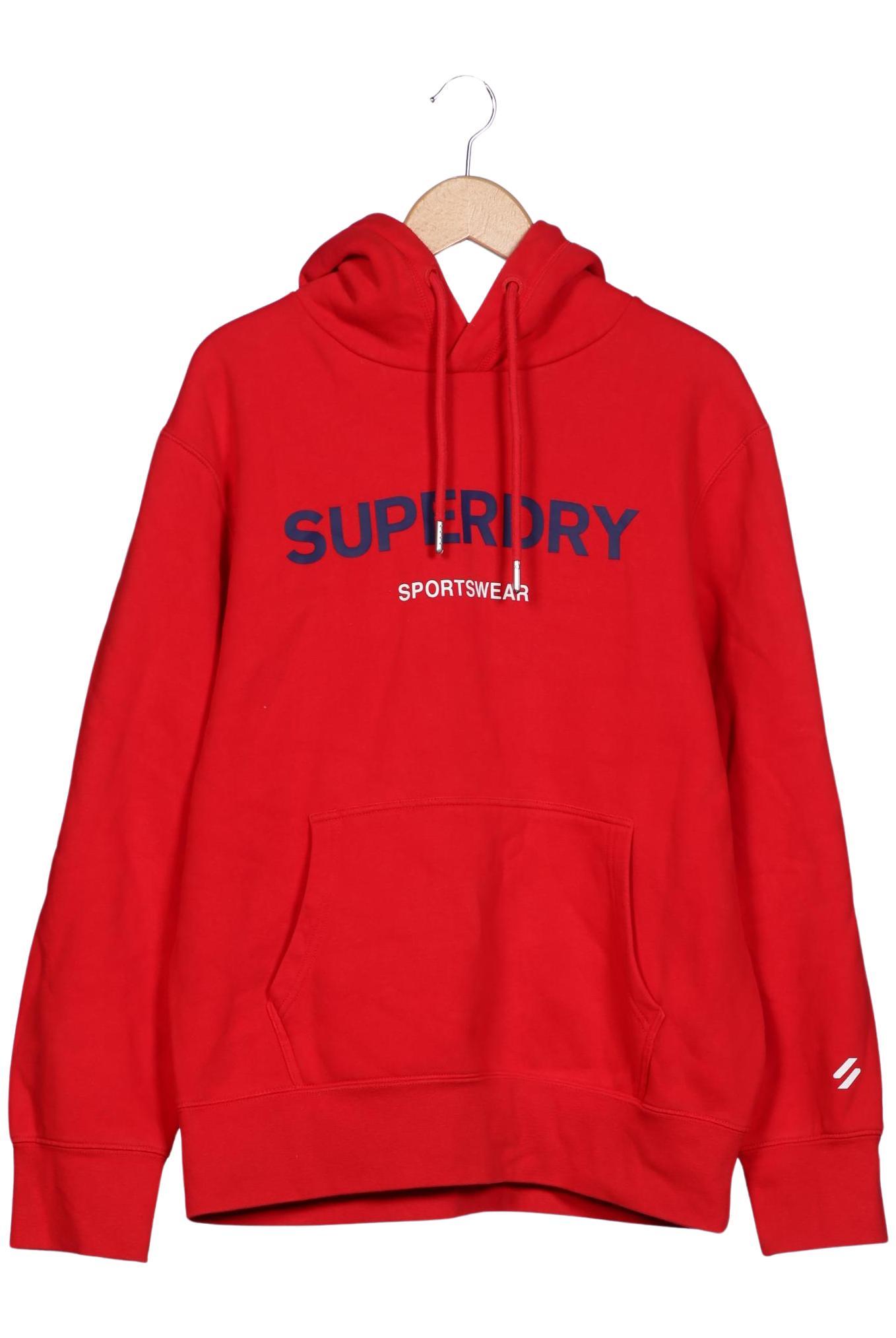 

Superdry Herren Kapuzenpullover, rot, Gr. 54