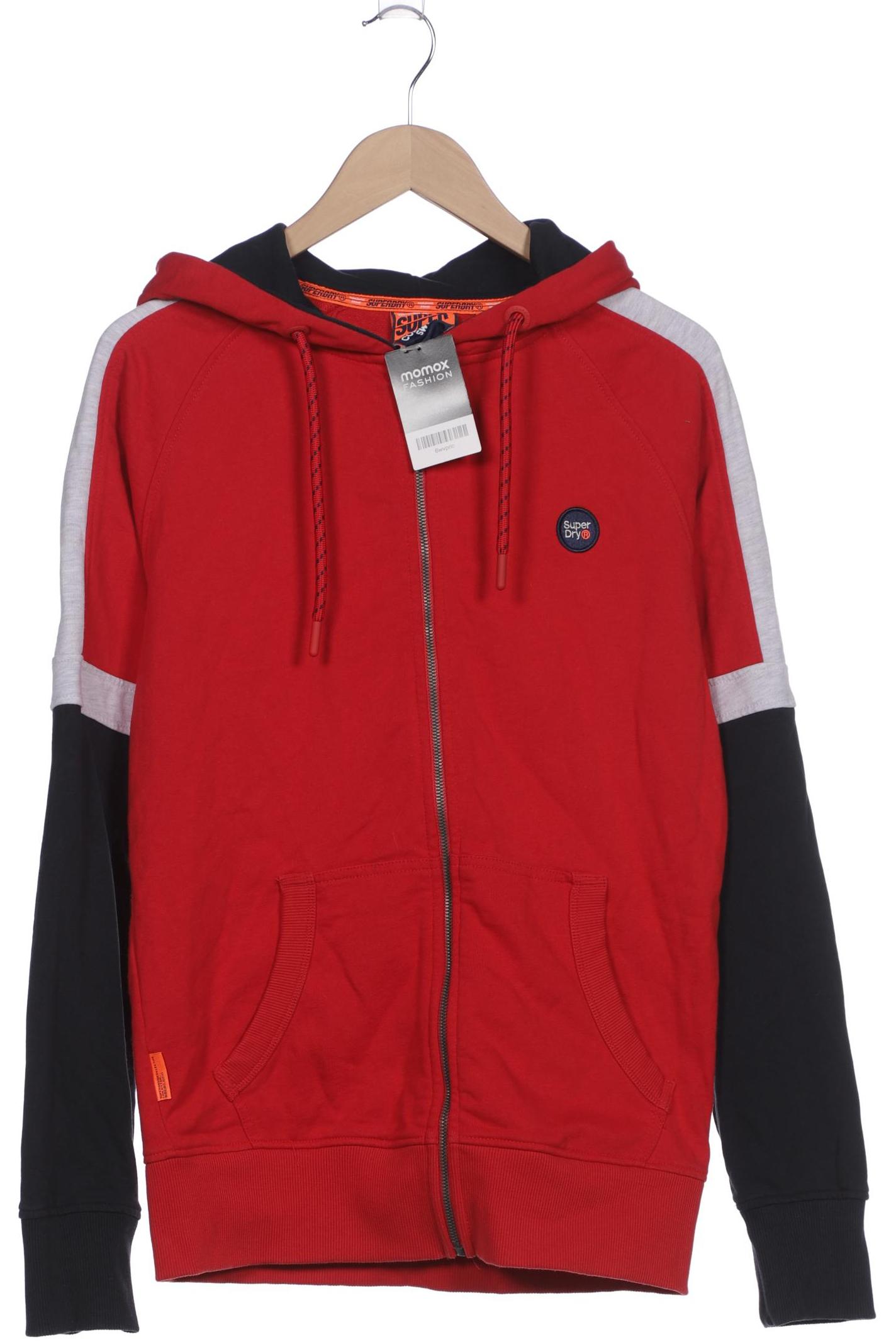 

Superdry Herren Kapuzenpullover, rot, Gr. 52