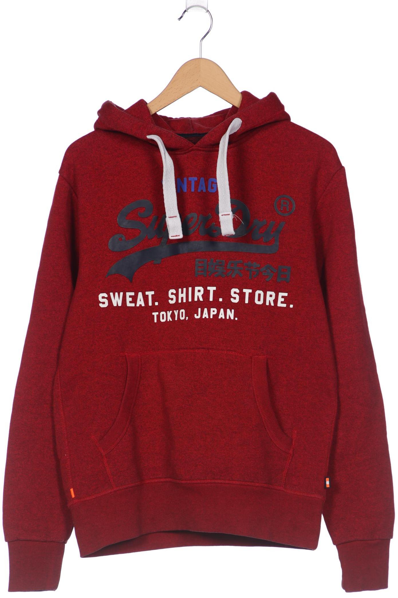 

Superdry Herren Kapuzenpullover, rot