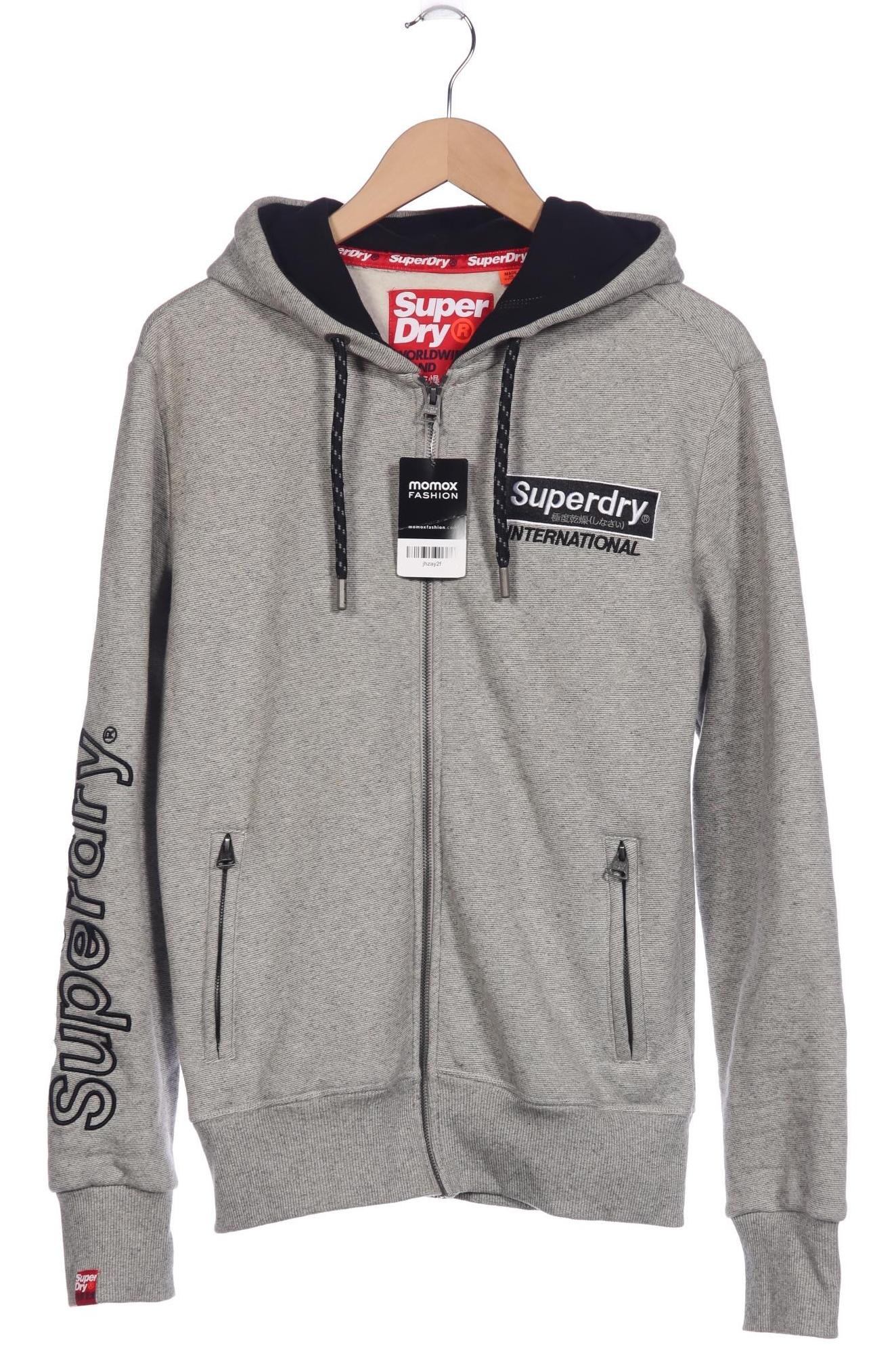 

Superdry Herren Kapuzenpullover, grau, Gr. 46