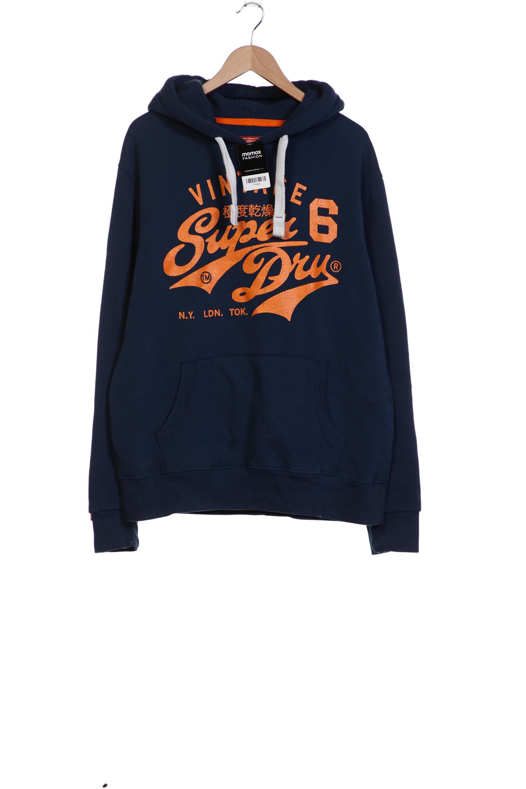 

Superdry Herren Kapuzenpullover, blau, Gr. 56