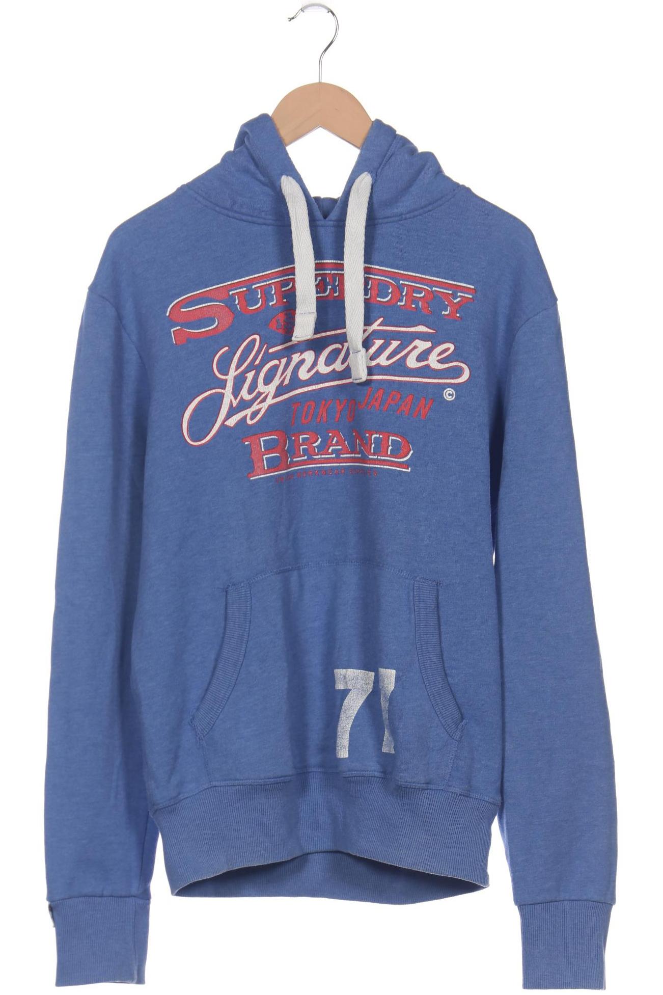 

Superdry Herren Kapuzenpullover, blau, Gr. 52