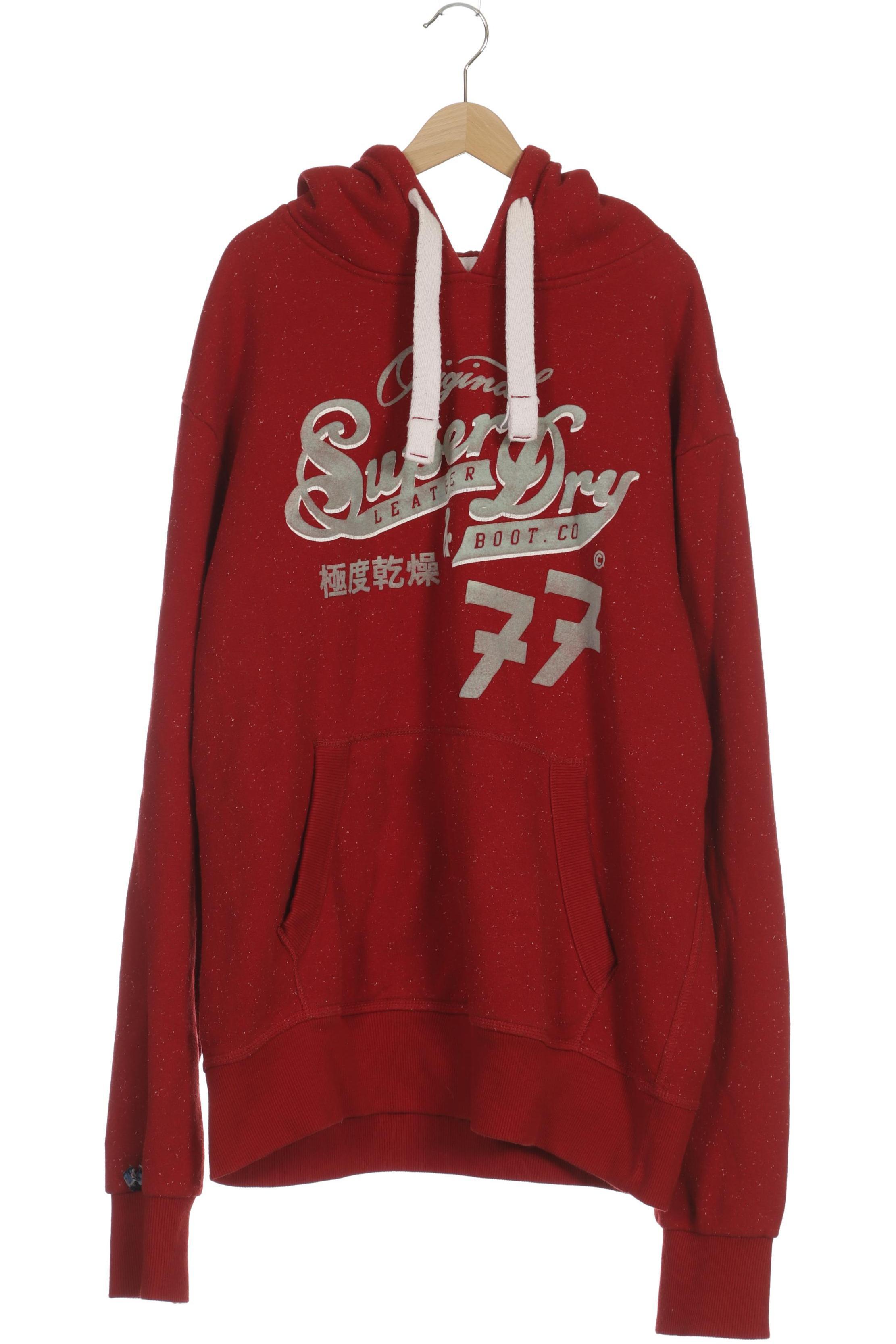 

Superdry Herren Kapuzenpullover, rot, Gr.