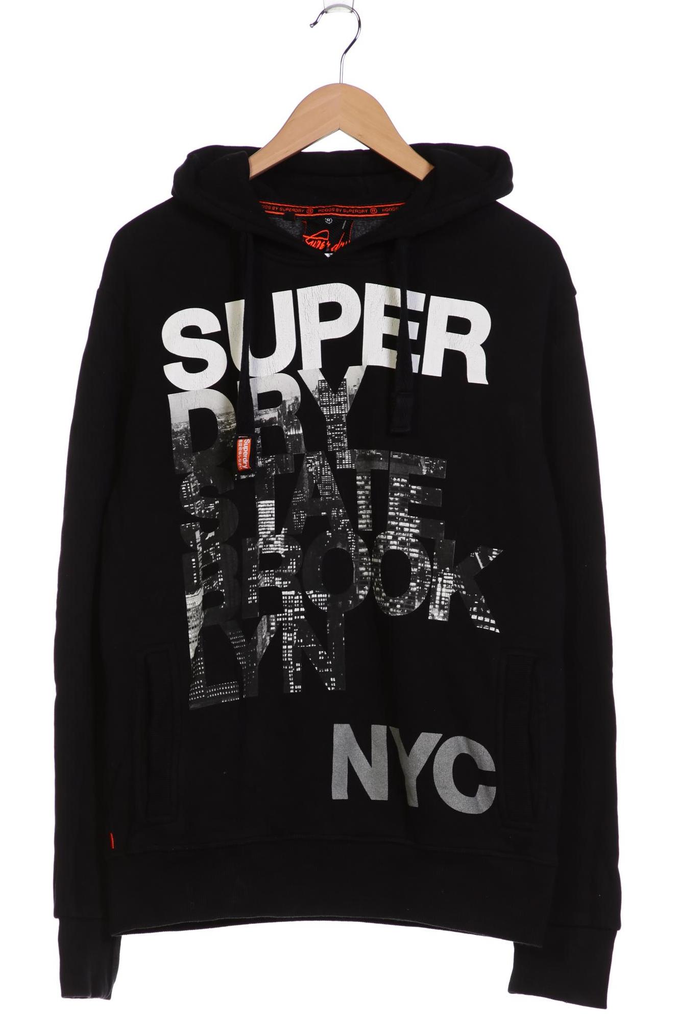 

Superdry Herren Kapuzenpullover, schwarz, Gr. 52