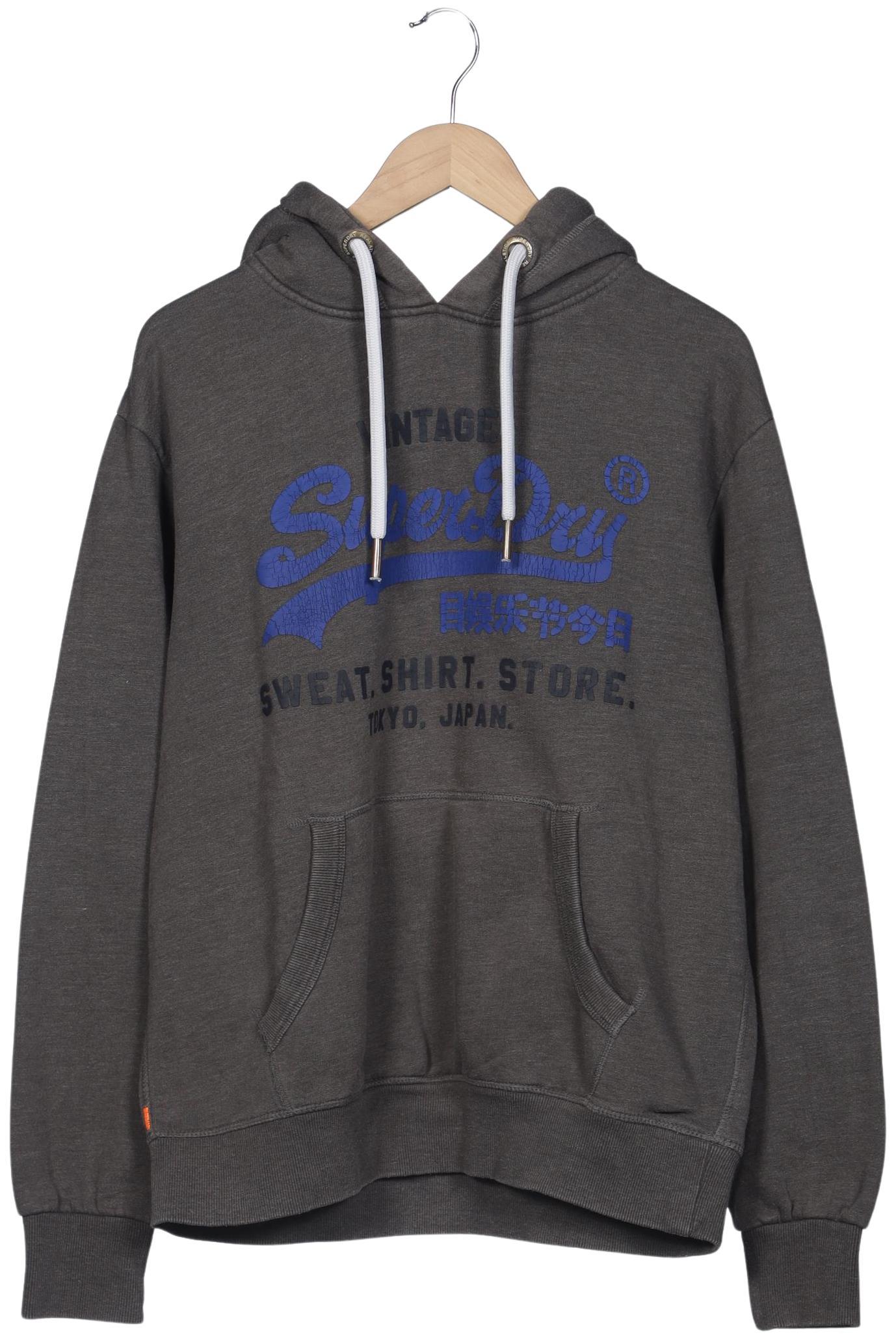 

Superdry Herren Kapuzenpullover, grau, Gr. 56