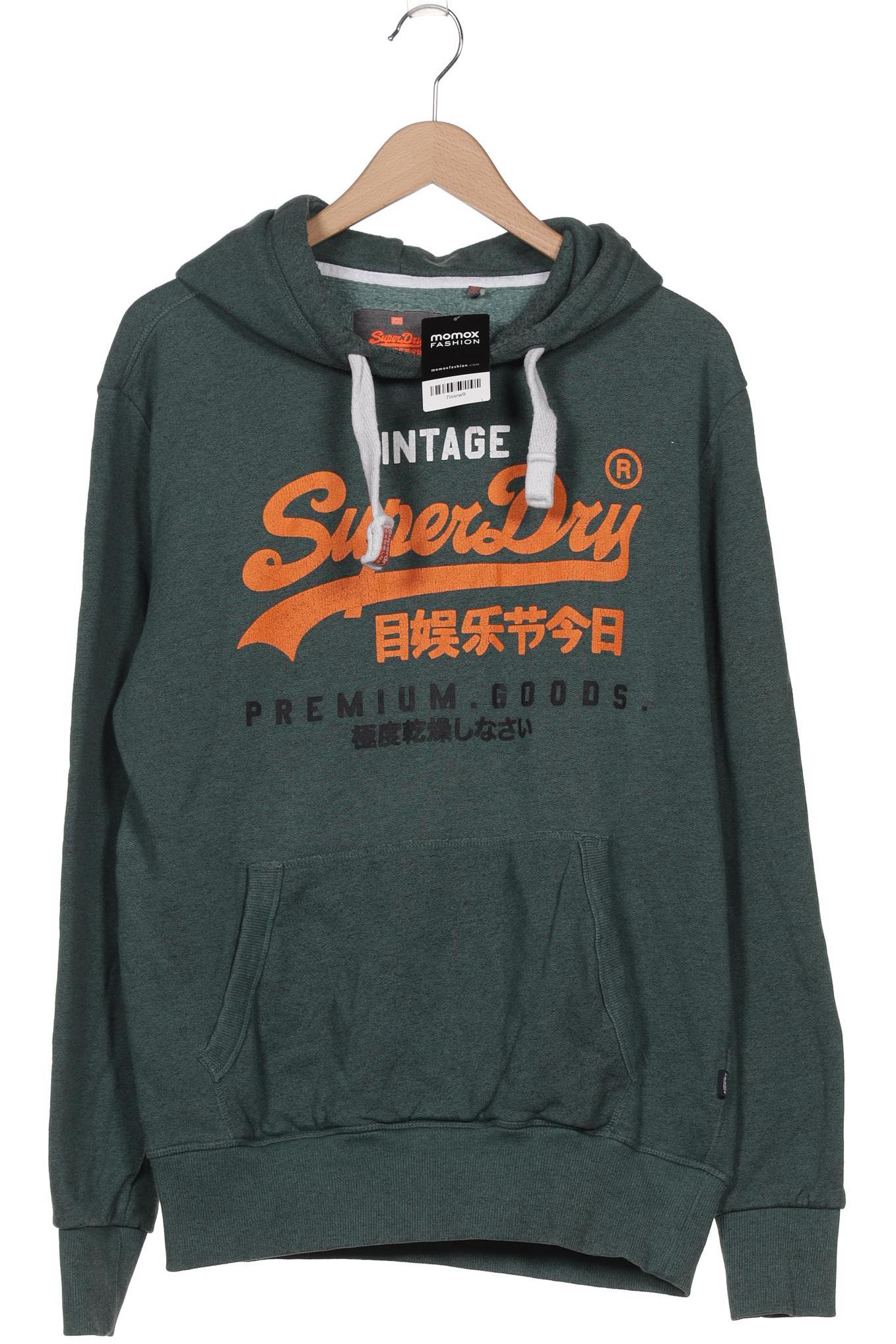 

Superdry Herren Kapuzenpullover, grün, Gr. 52