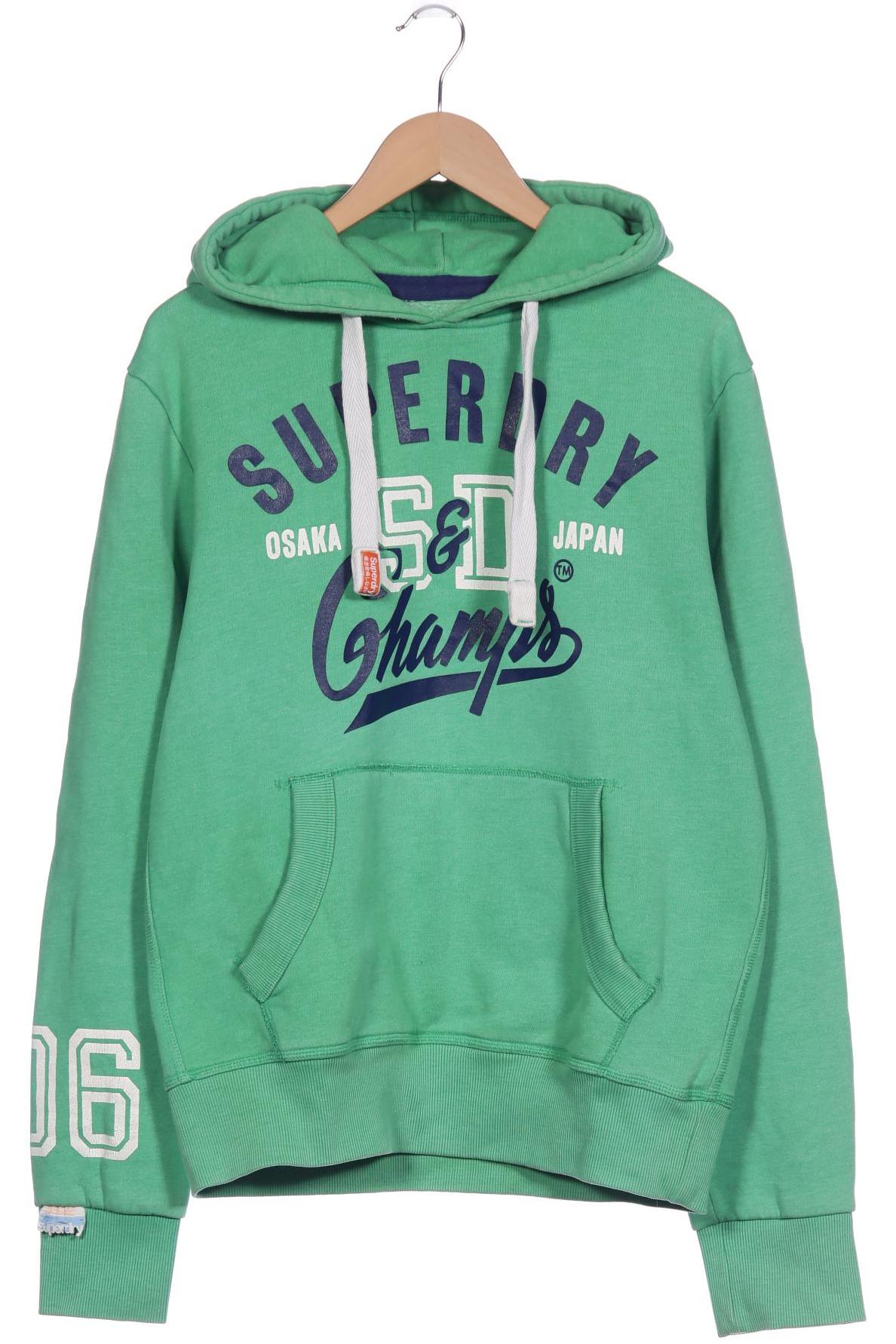 

Superdry Herren Kapuzenpullover, grün, Gr. 52