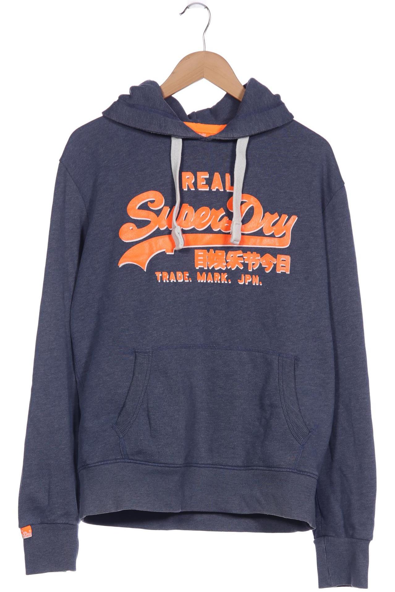 

Superdry Herren Kapuzenpullover, blau, Gr. 52