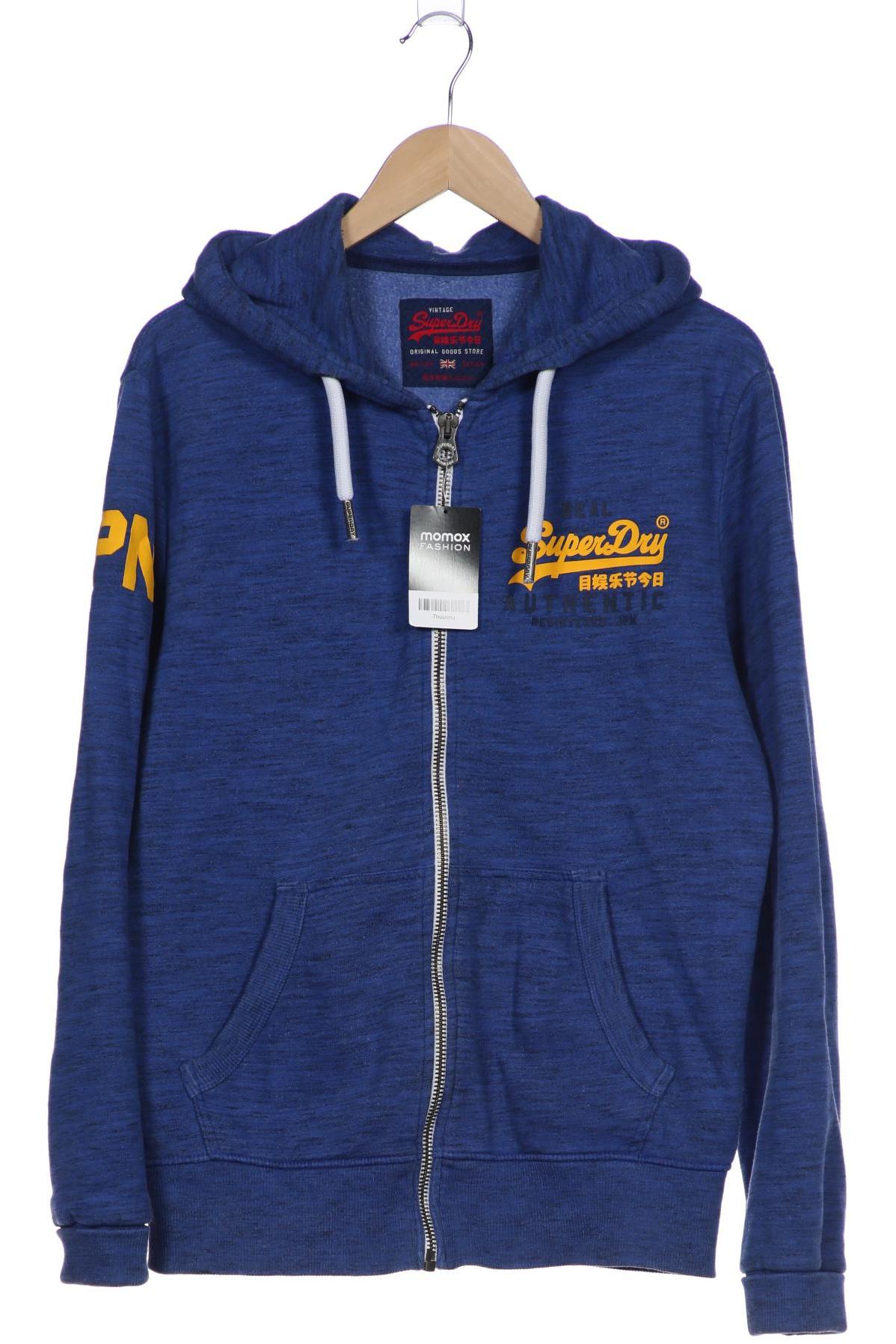 

Superdry Herren Kapuzenpullover, blau, Gr. 48