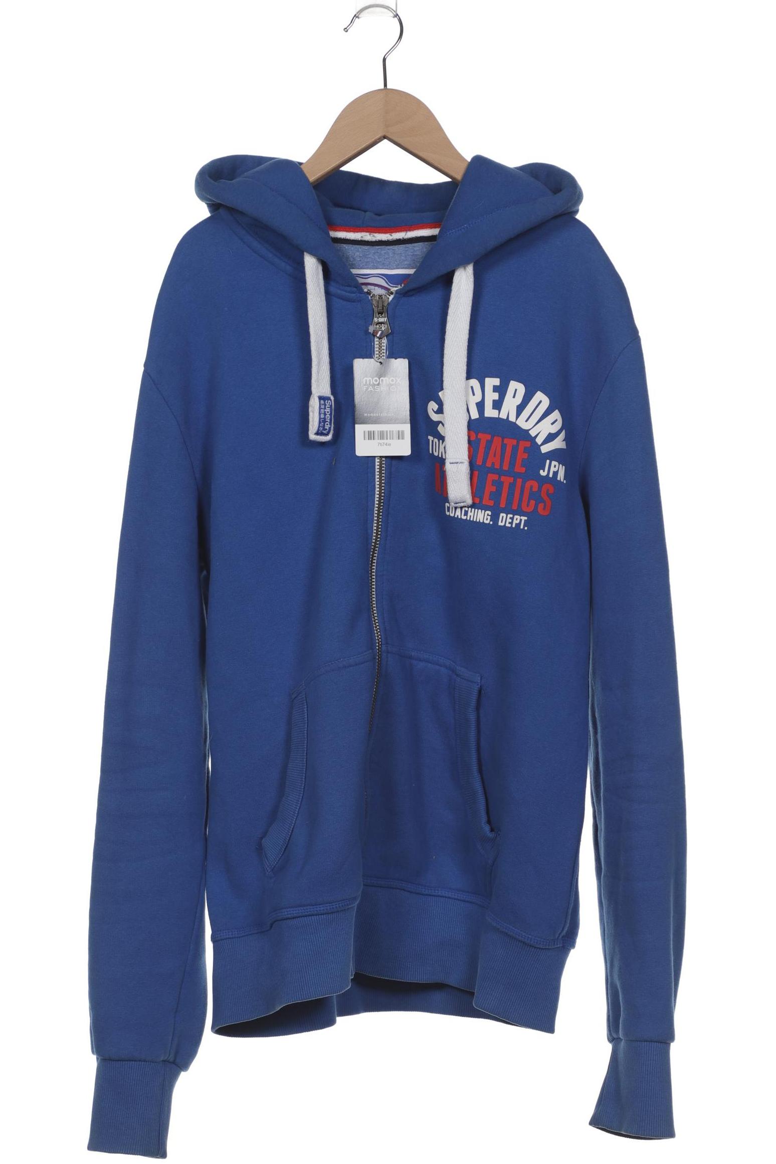 

Superdry Herren Kapuzenpullover, blau, Gr. 52