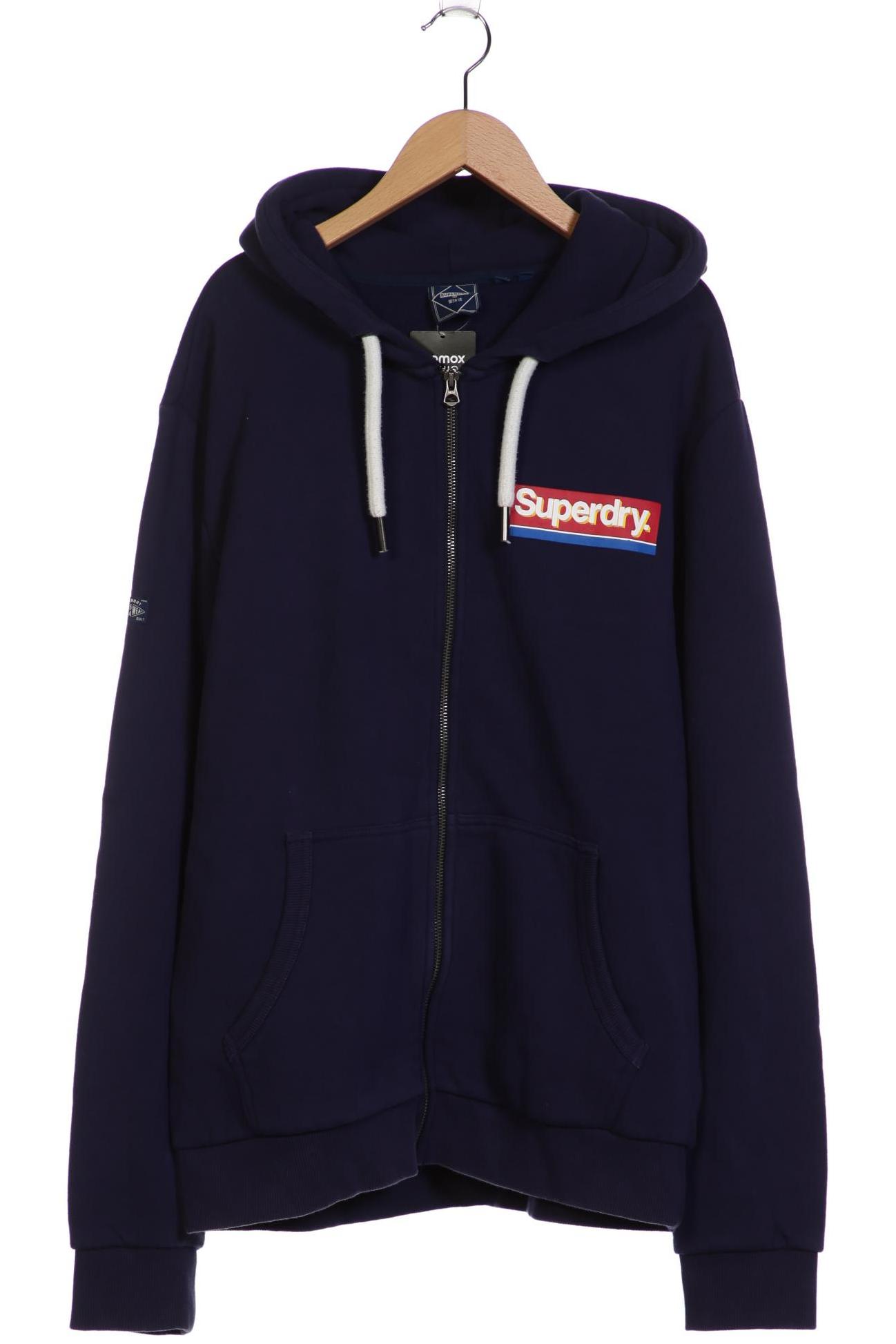 

Superdry Herren Kapuzenpullover, blau, Gr. 52