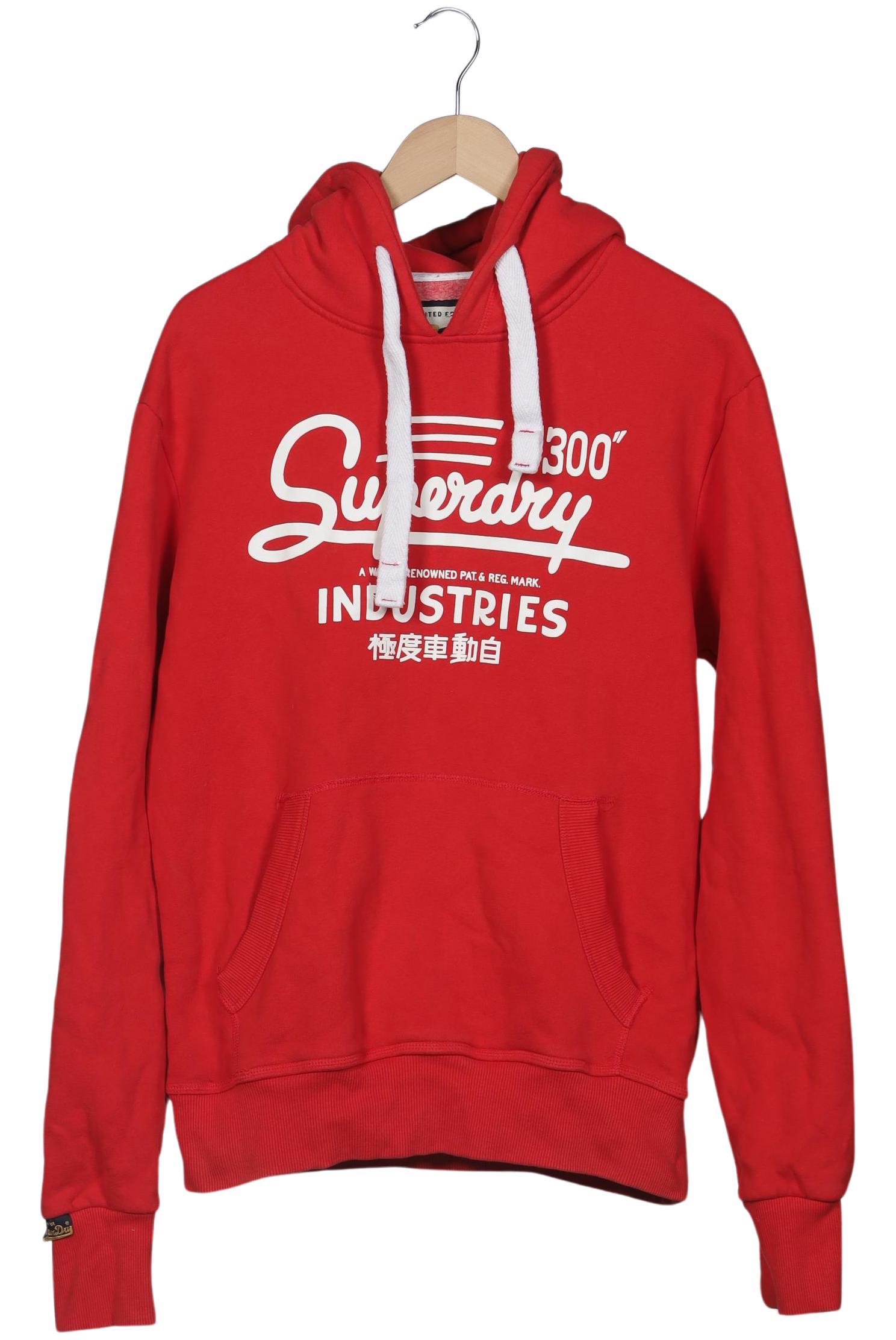 

Superdry Herren Kapuzenpullover, rot, Gr. 52