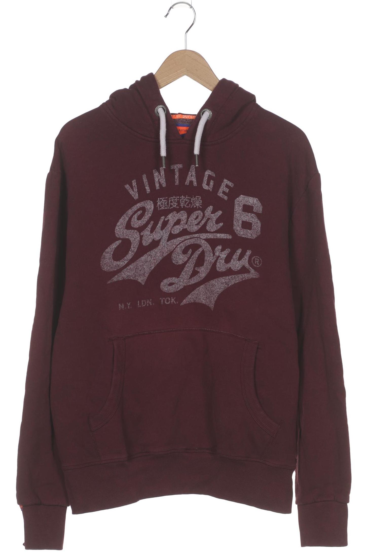 

Superdry Herren Kapuzenpullover, bordeaux, Gr. 56