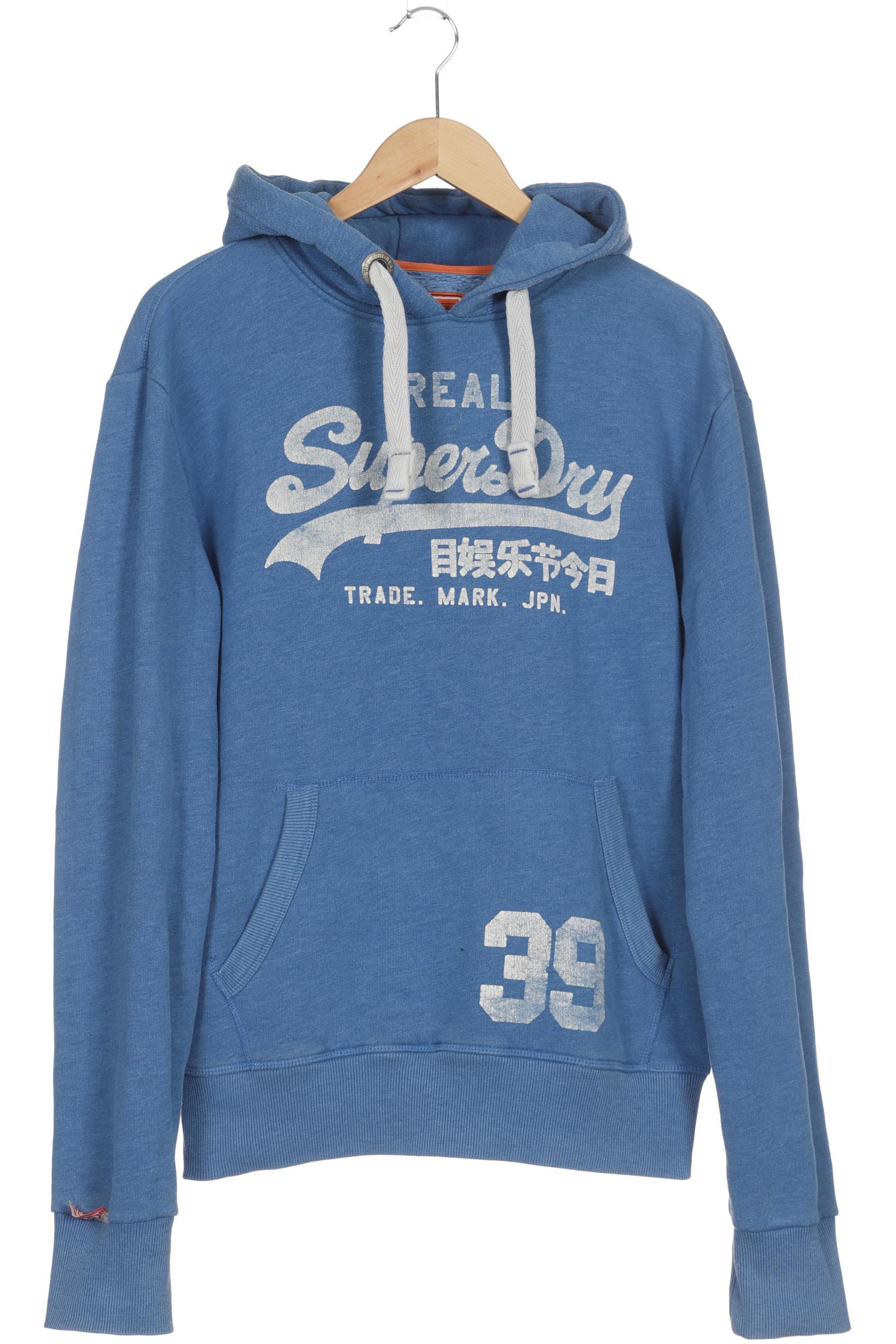 

Superdry Herren Kapuzenpullover, blau, Gr.