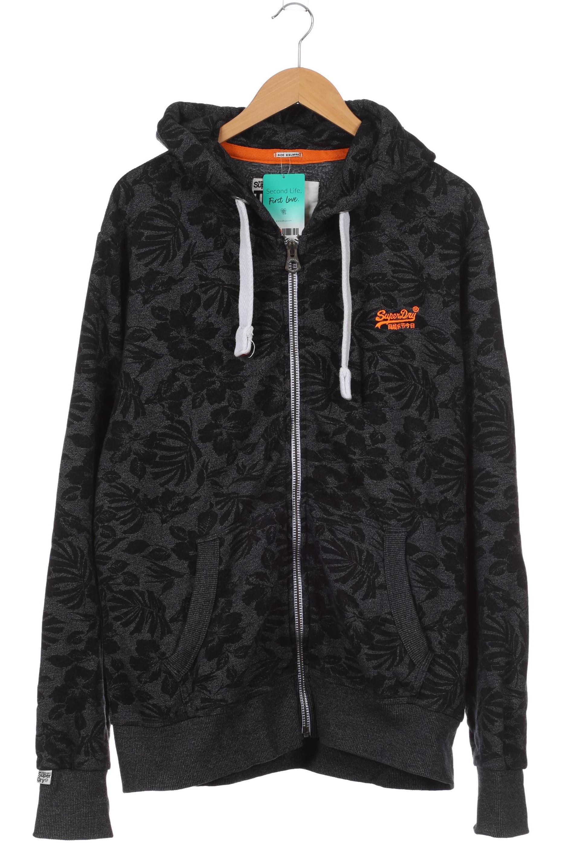 

Superdry Herren Kapuzenpullover, grau, Gr.