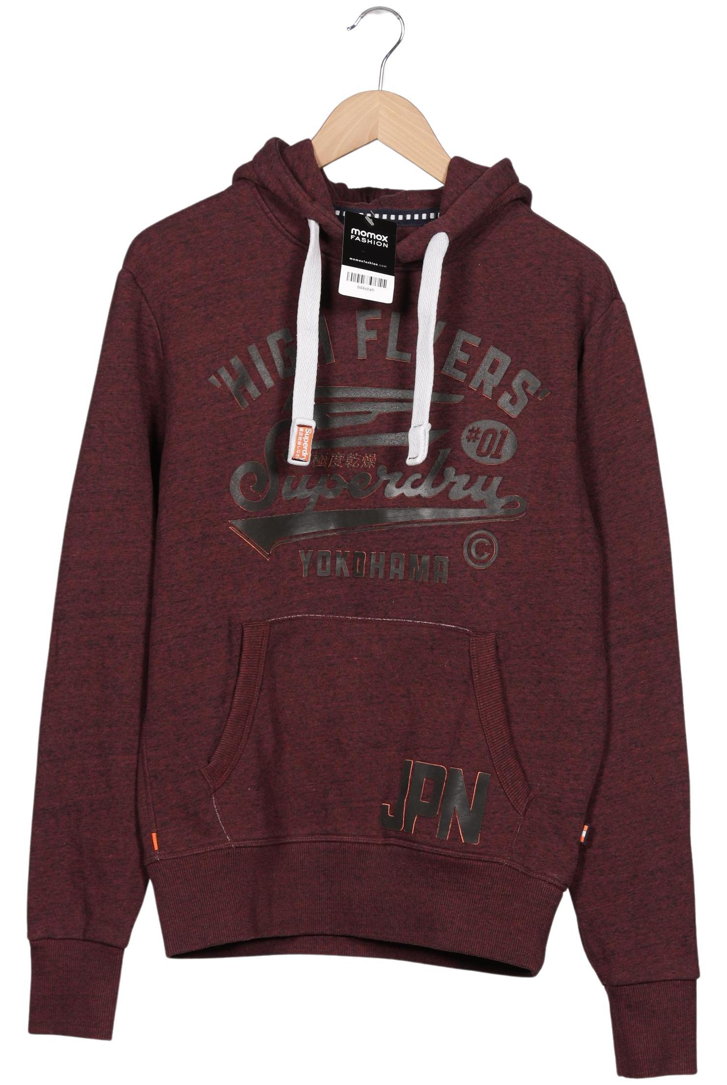 

Superdry Herren Kapuzenpullover, bordeaux, Gr. 46