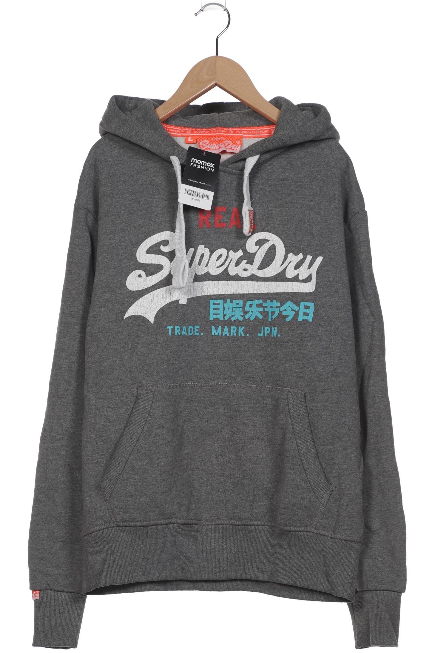 

Superdry Herren Kapuzenpullover, grau, Gr. 52