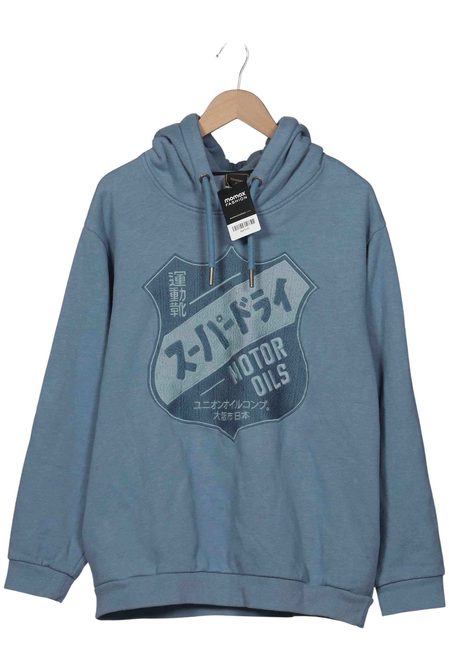 Thumbnail - Superdry Herren Kapuzenpullover, hellblau, Gr. 48