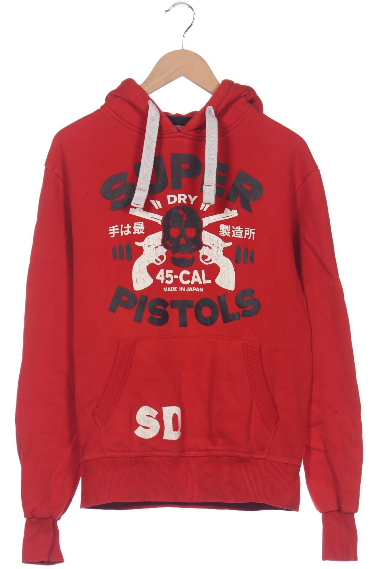 

Superdry Herren Kapuzenpullover, rot, Gr. 48