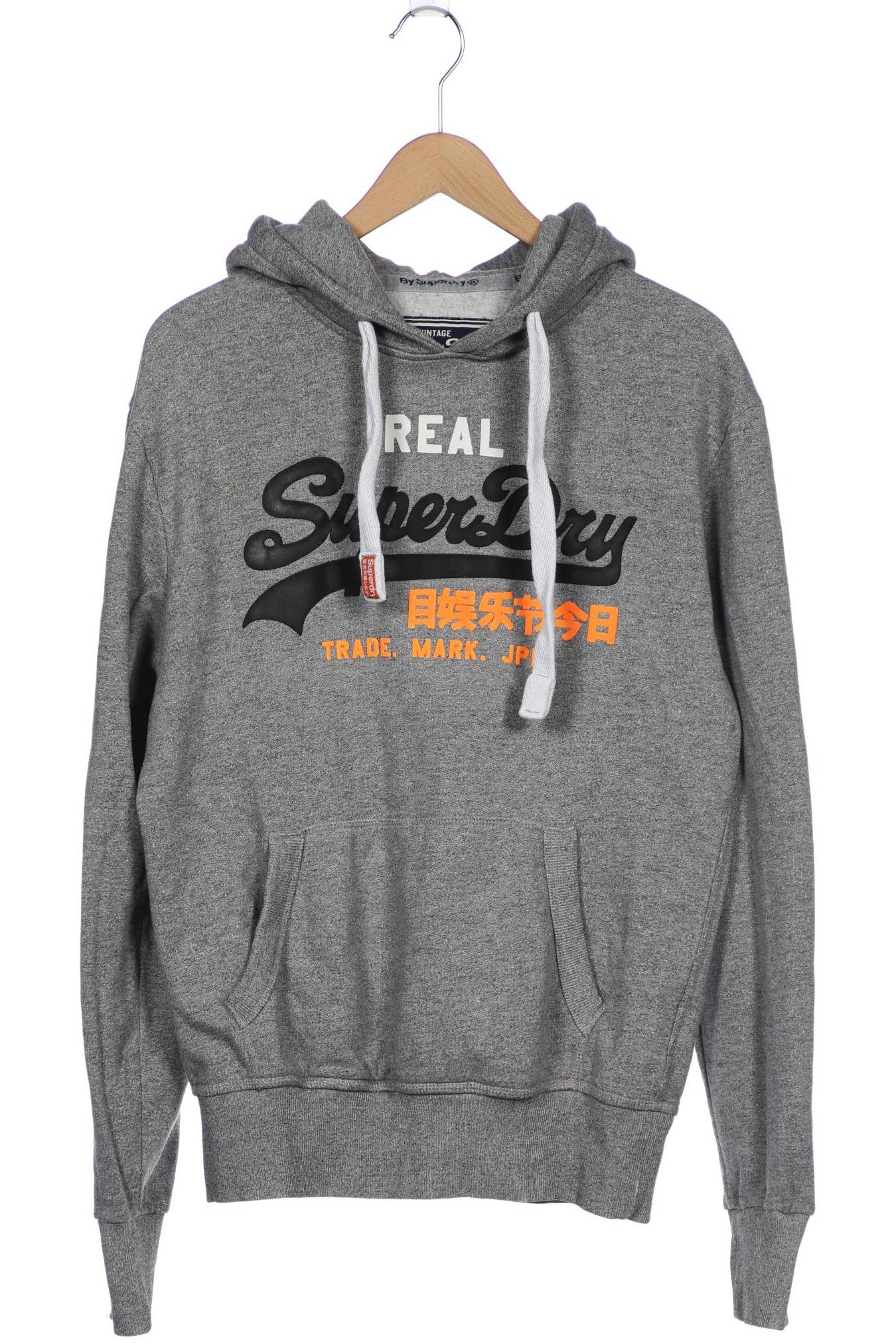 

Superdry Herren Kapuzenpullover, grau, Gr. 48