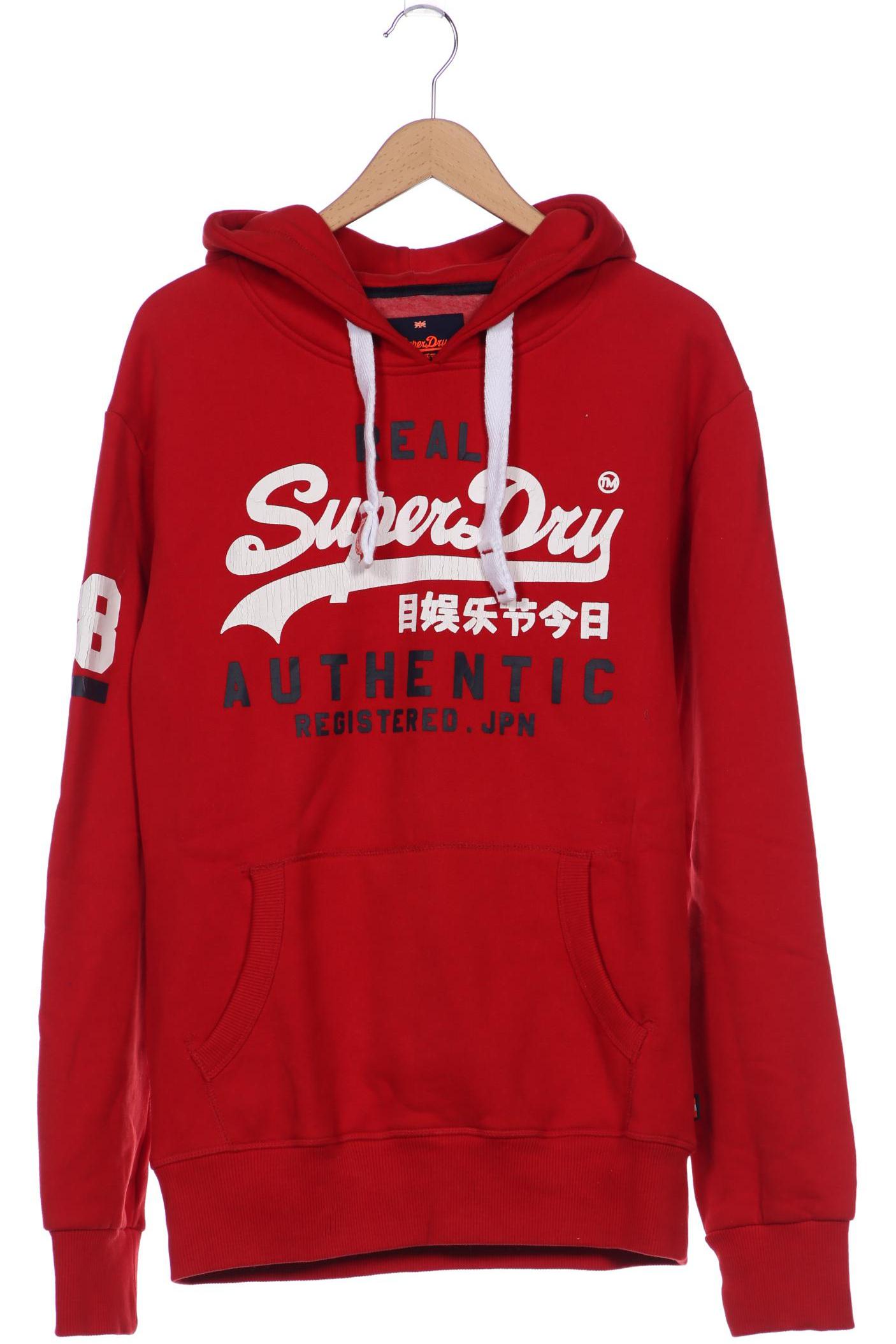 

Superdry Herren Kapuzenpullover, rot