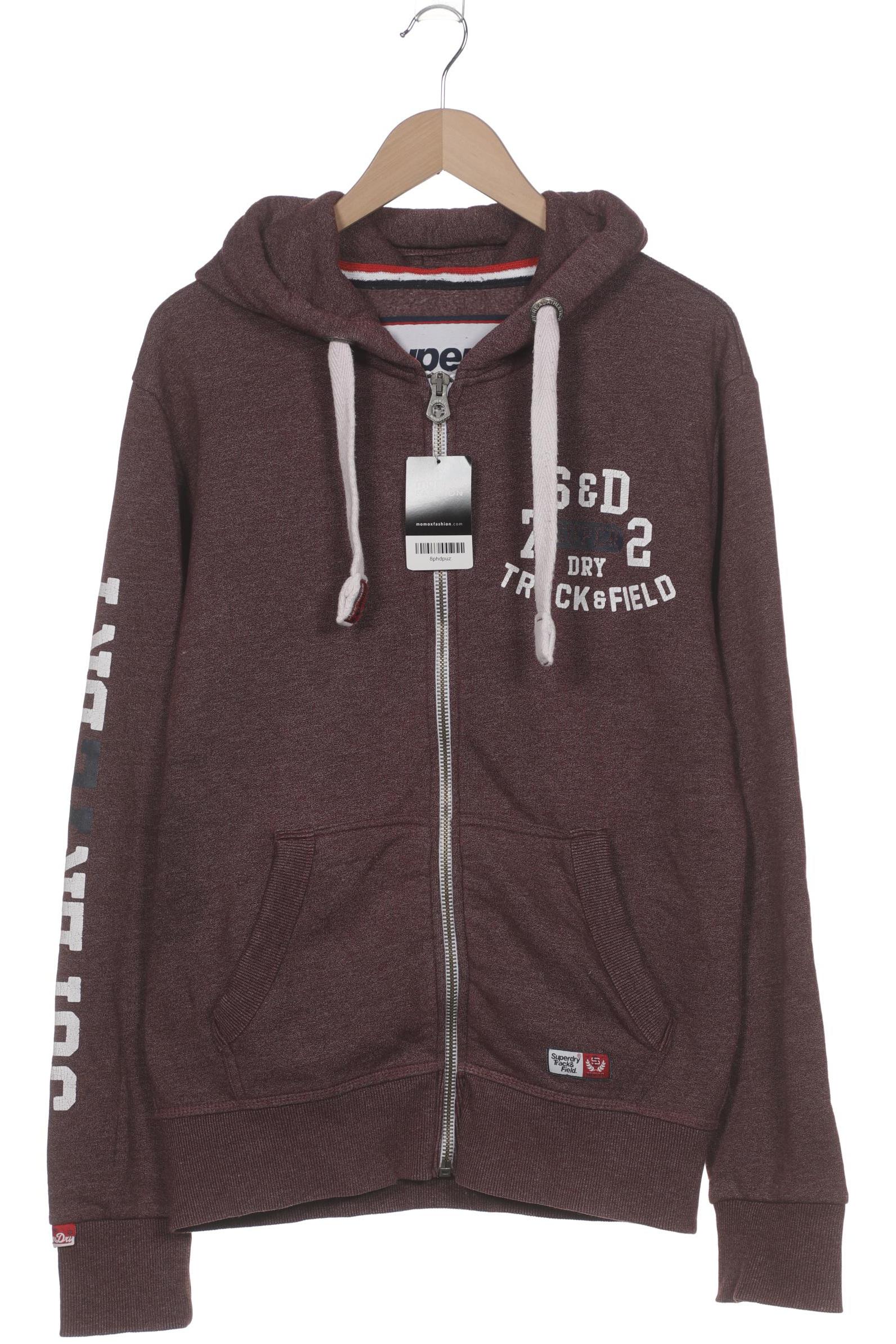 

Superdry Herren Kapuzenpullover, bordeaux, Gr. 48