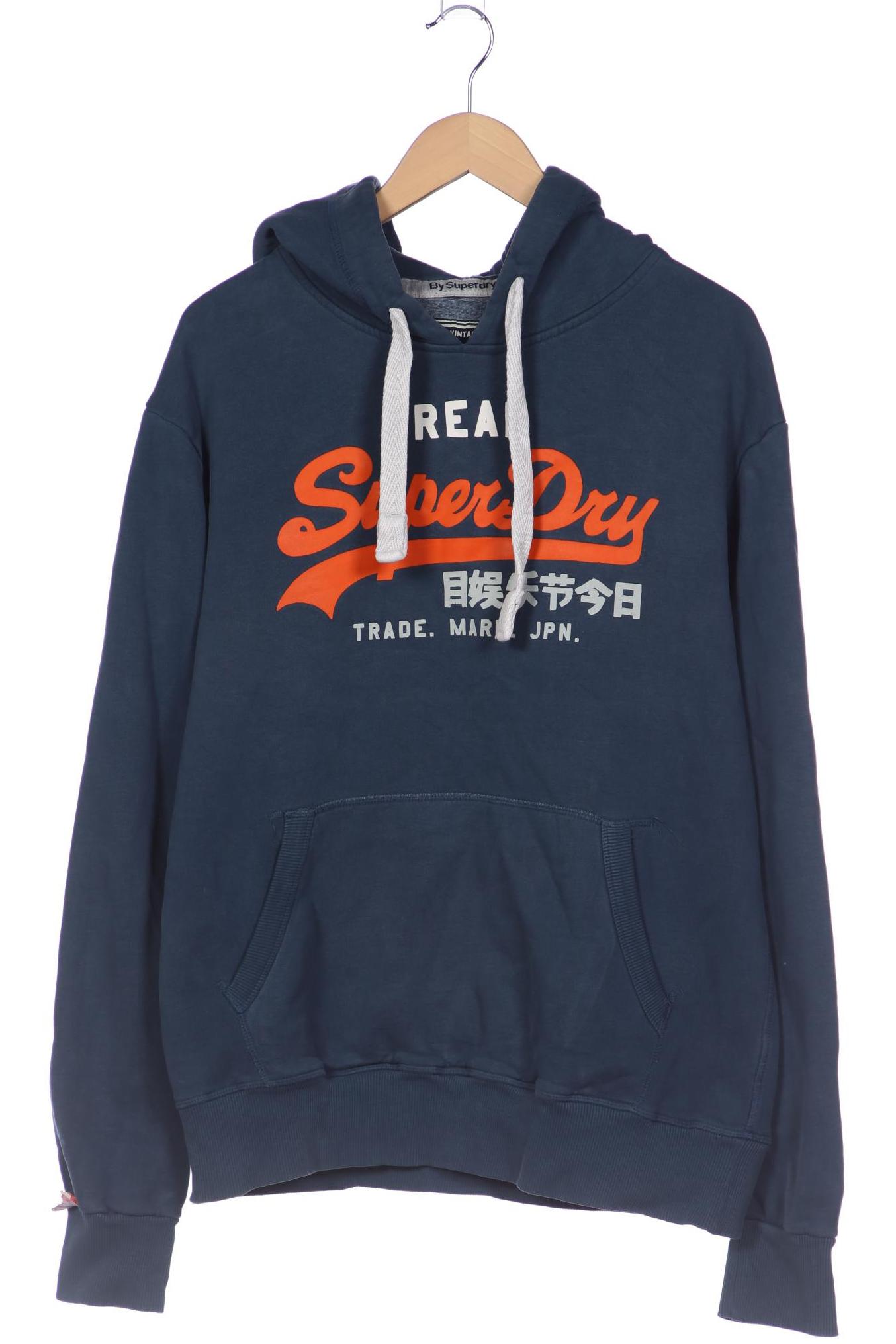 

Superdry Herren Kapuzenpullover, blau, Gr. 54