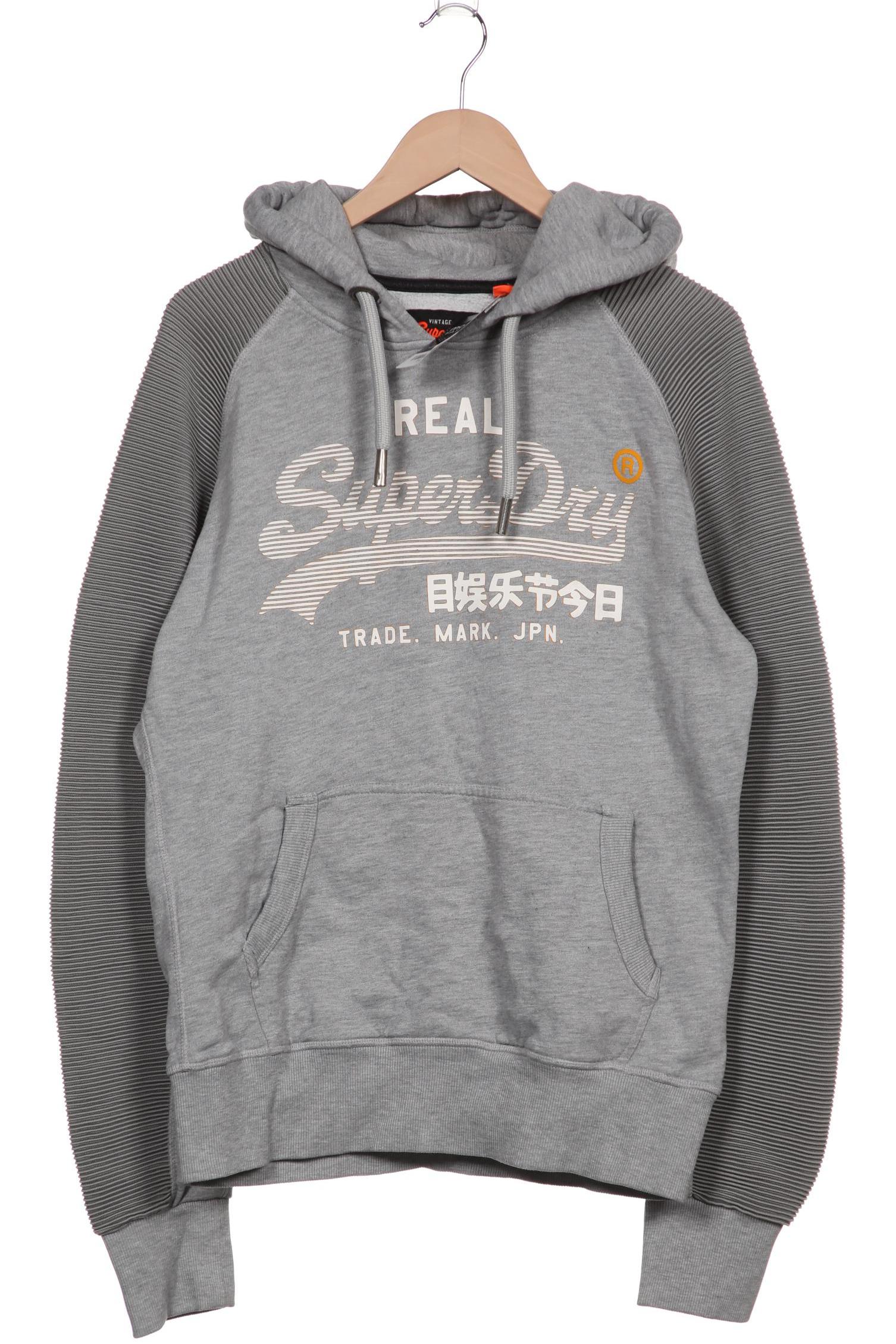 

Superdry Herren Kapuzenpullover, grau, Gr. 52