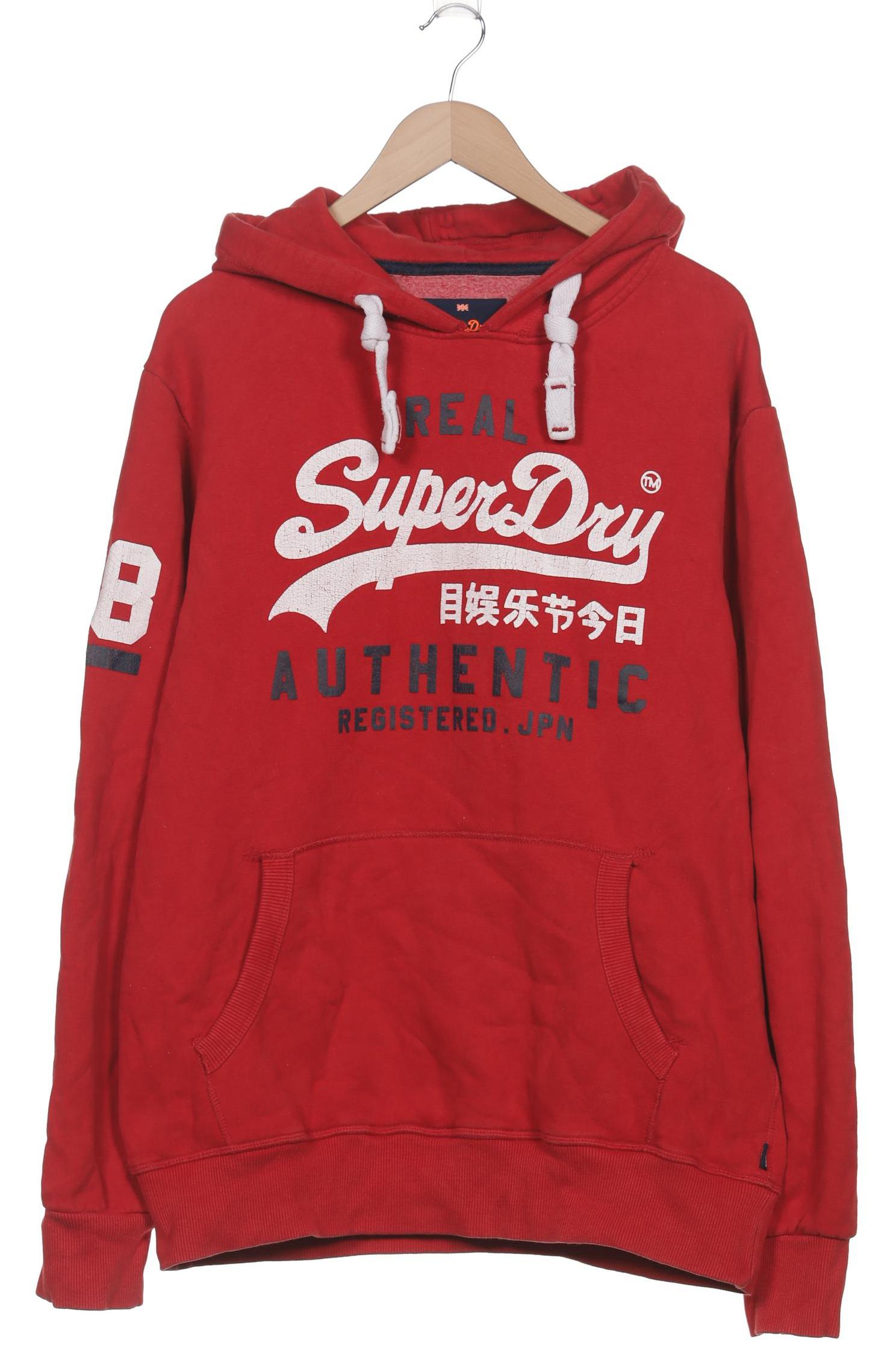

Superdry Herren Kapuzenpullover, rot, Gr. 56